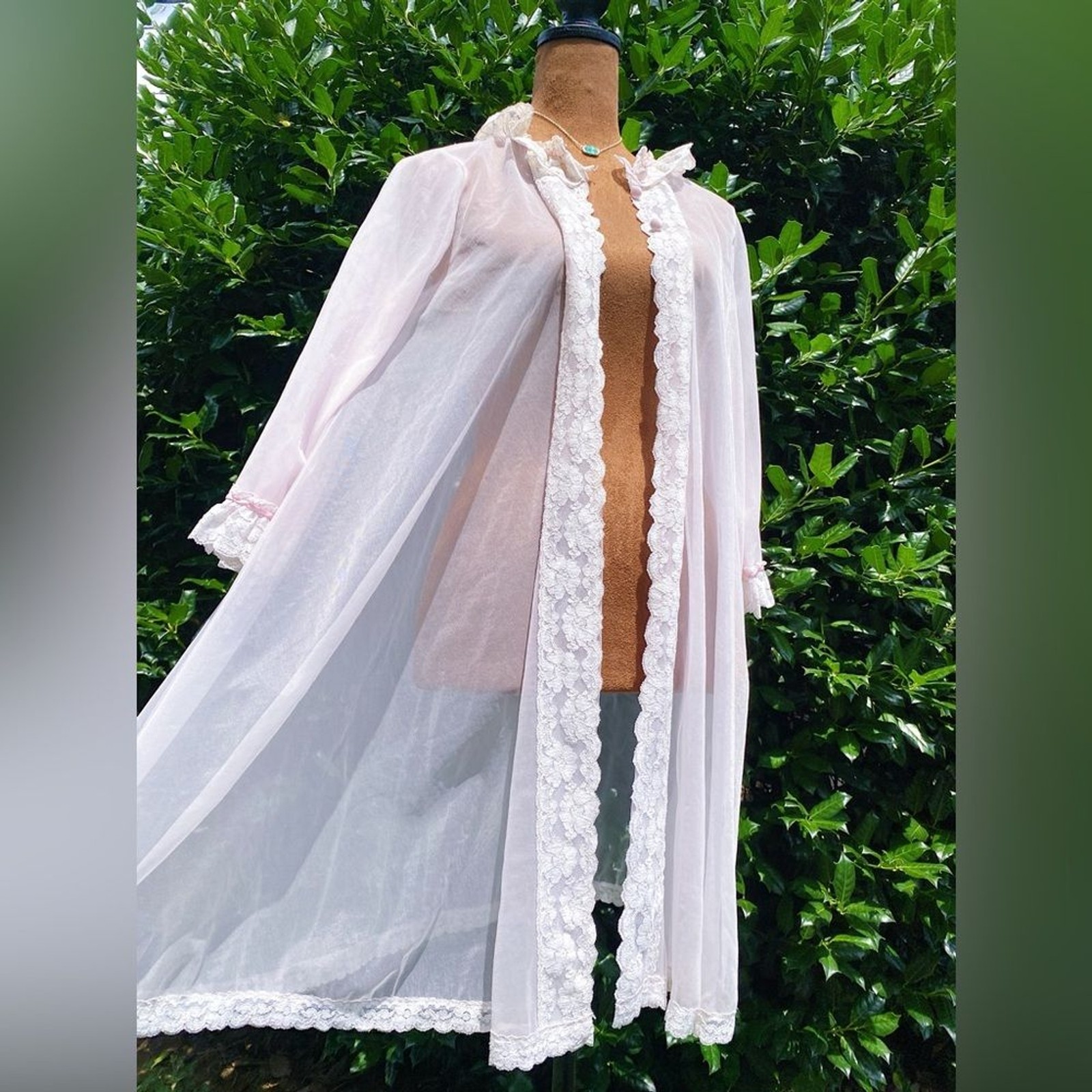 Vintage Festival Sabrina Carpenter Victorian Coquette Ruffle Lingerie Robe