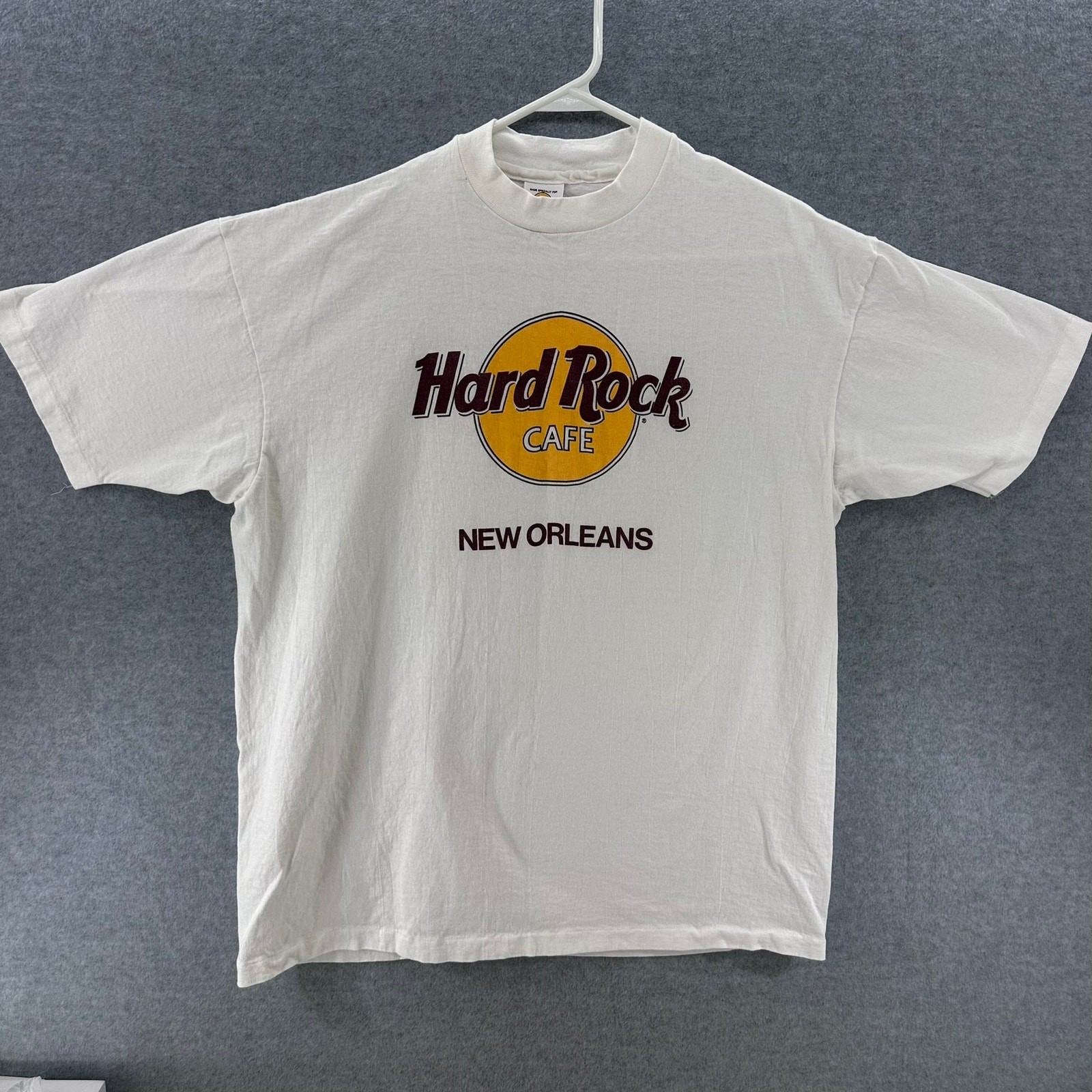 Vintage Hard Rock Cafe Uni sz XL New Orleans T Shirt 90s Made in USA 100% Cotton
