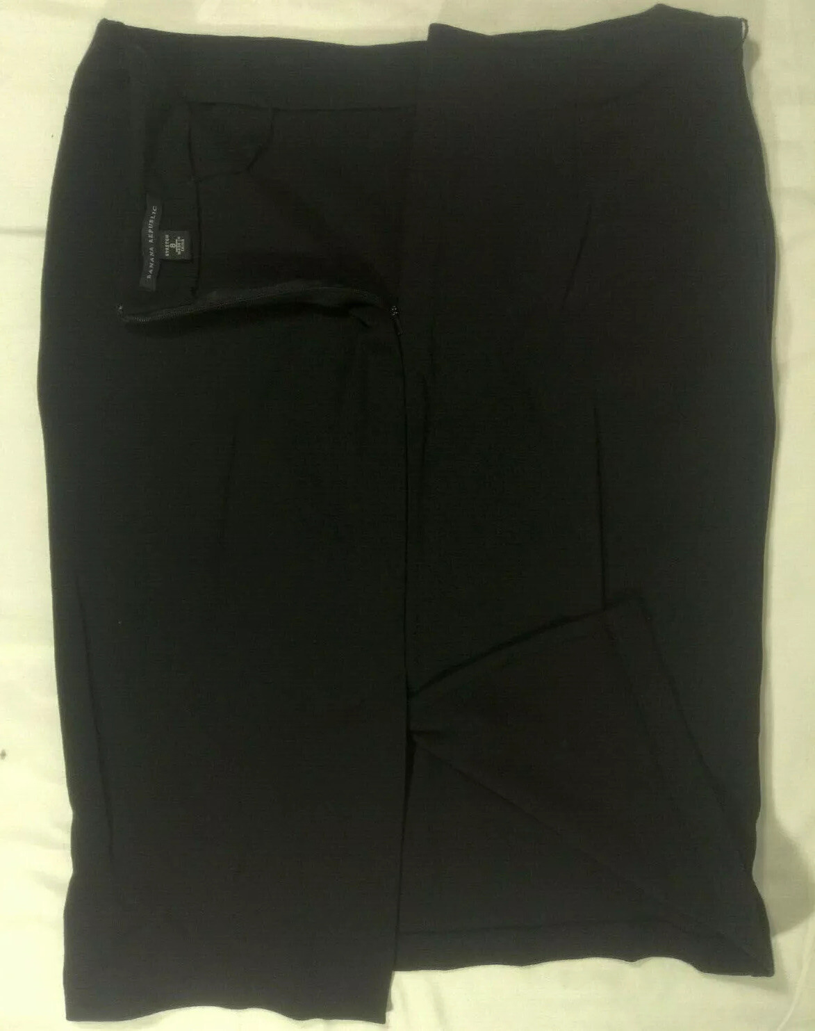 Banana Republic Black Sz 8 Pencil Skirt 31W 25L