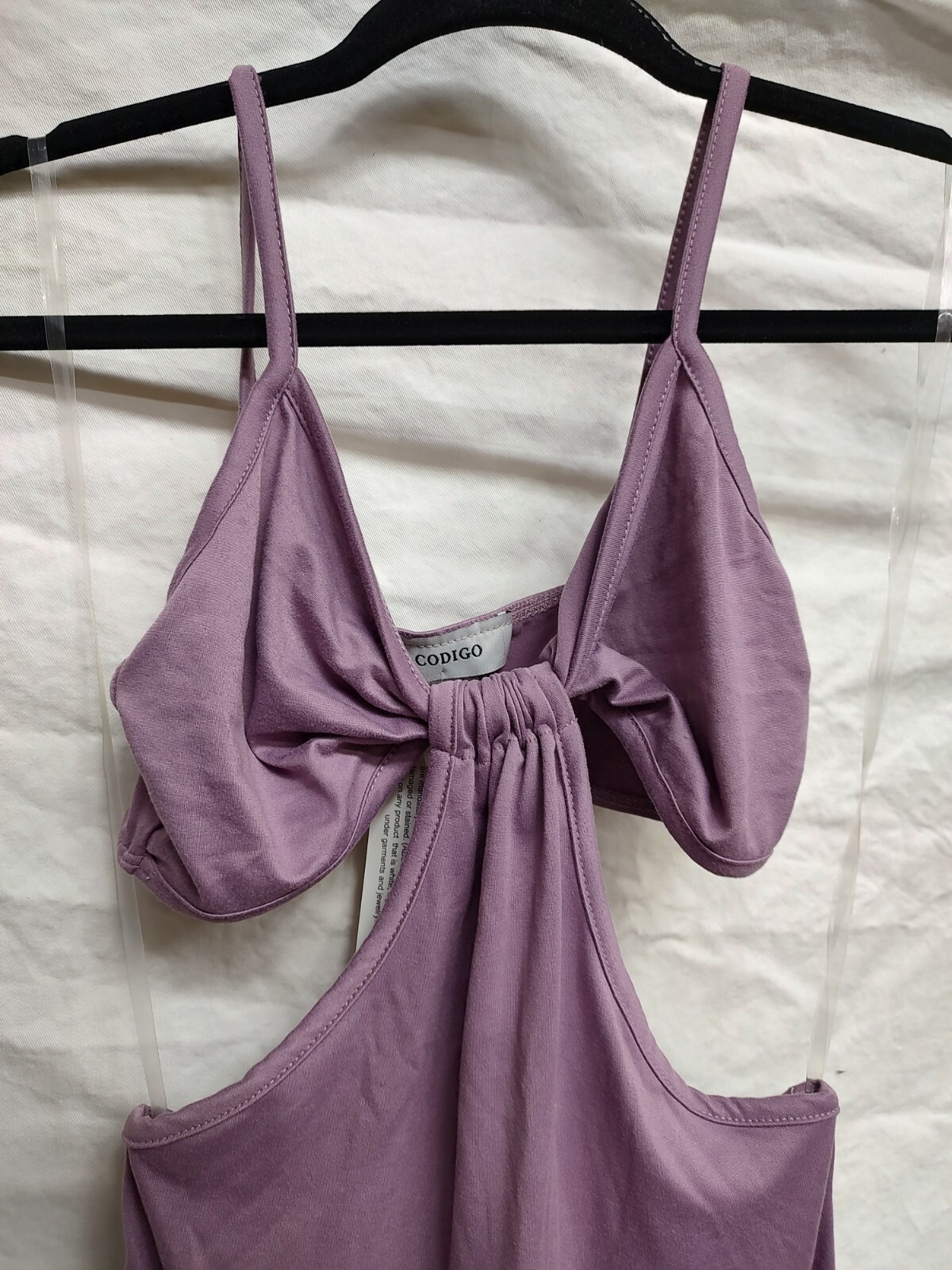 Codigo, Paradise Collection Floor Length Pale Purple Dress. Small. Style D8265-A