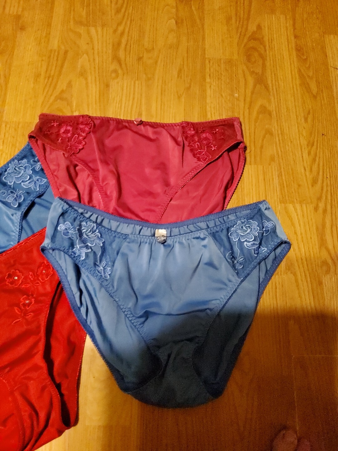 Lot Of 4 Vintage Delta Burke Brief Breifs Floral Panties Size 8/1X Lot 1