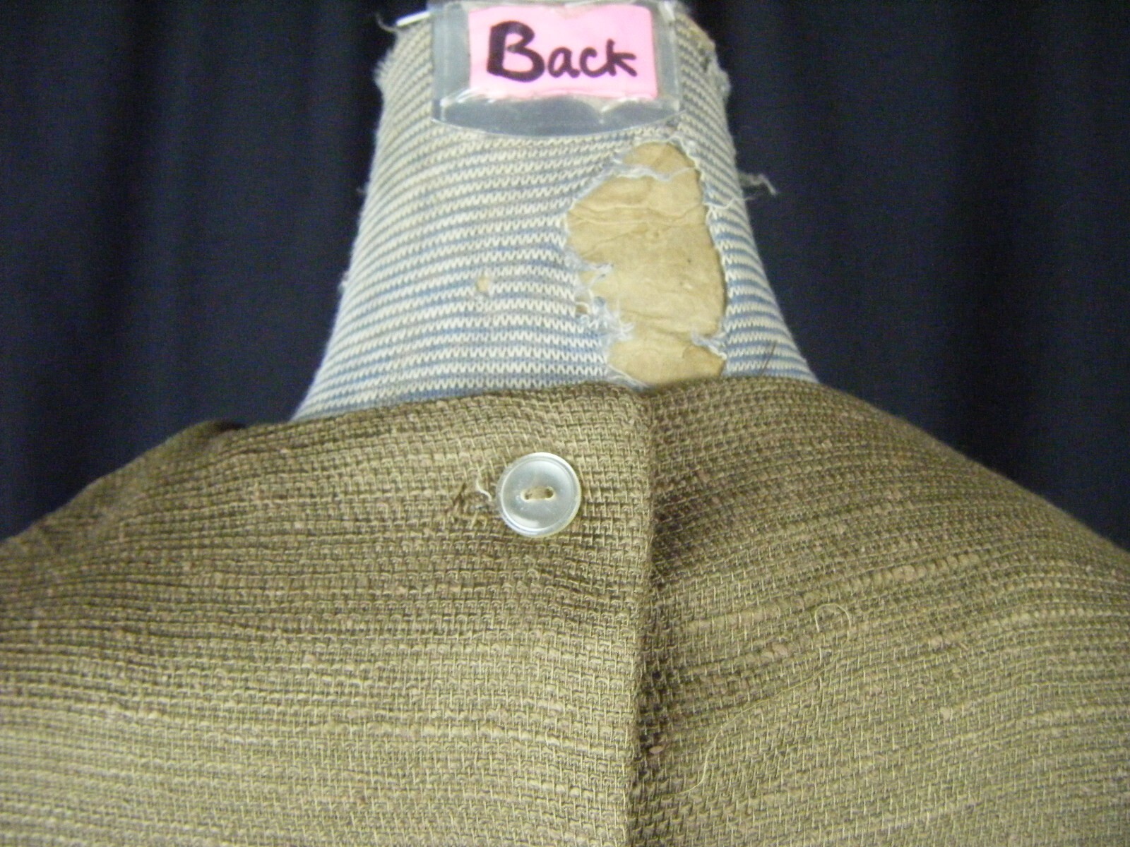NEUSTETERS Vtg 60s Olive Brown Fine Woven Knit Top & Jacket-Bust 36/XS-S
