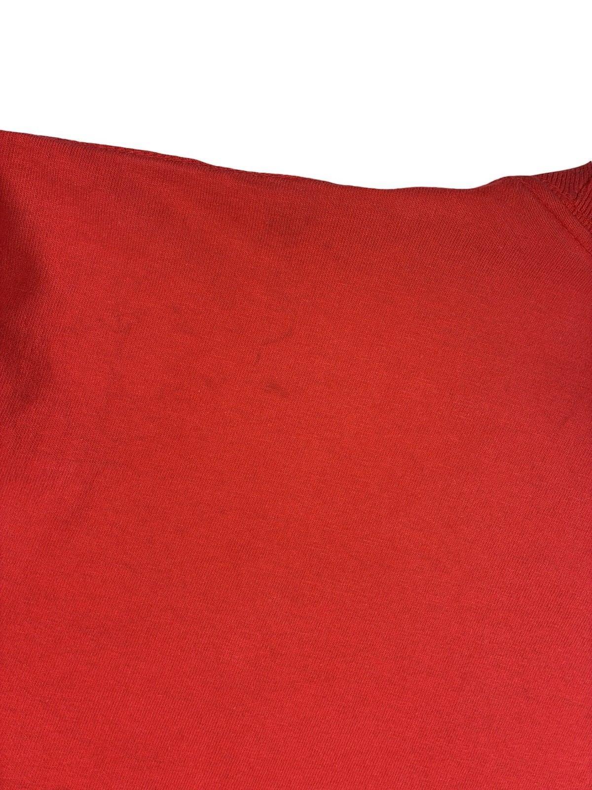GUESS Georges Marciano VTG 90s Red Single Stitch Baggy Crop T-Shirt OS