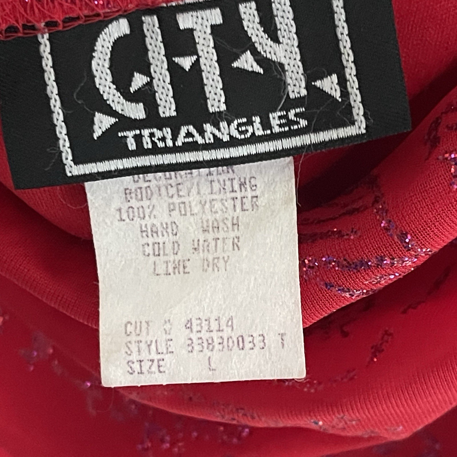 VTG Y2K Red Maxi Dress Size L Whimsigoth Fairy Grunge 90s Vampy Prom HOCO Glam
