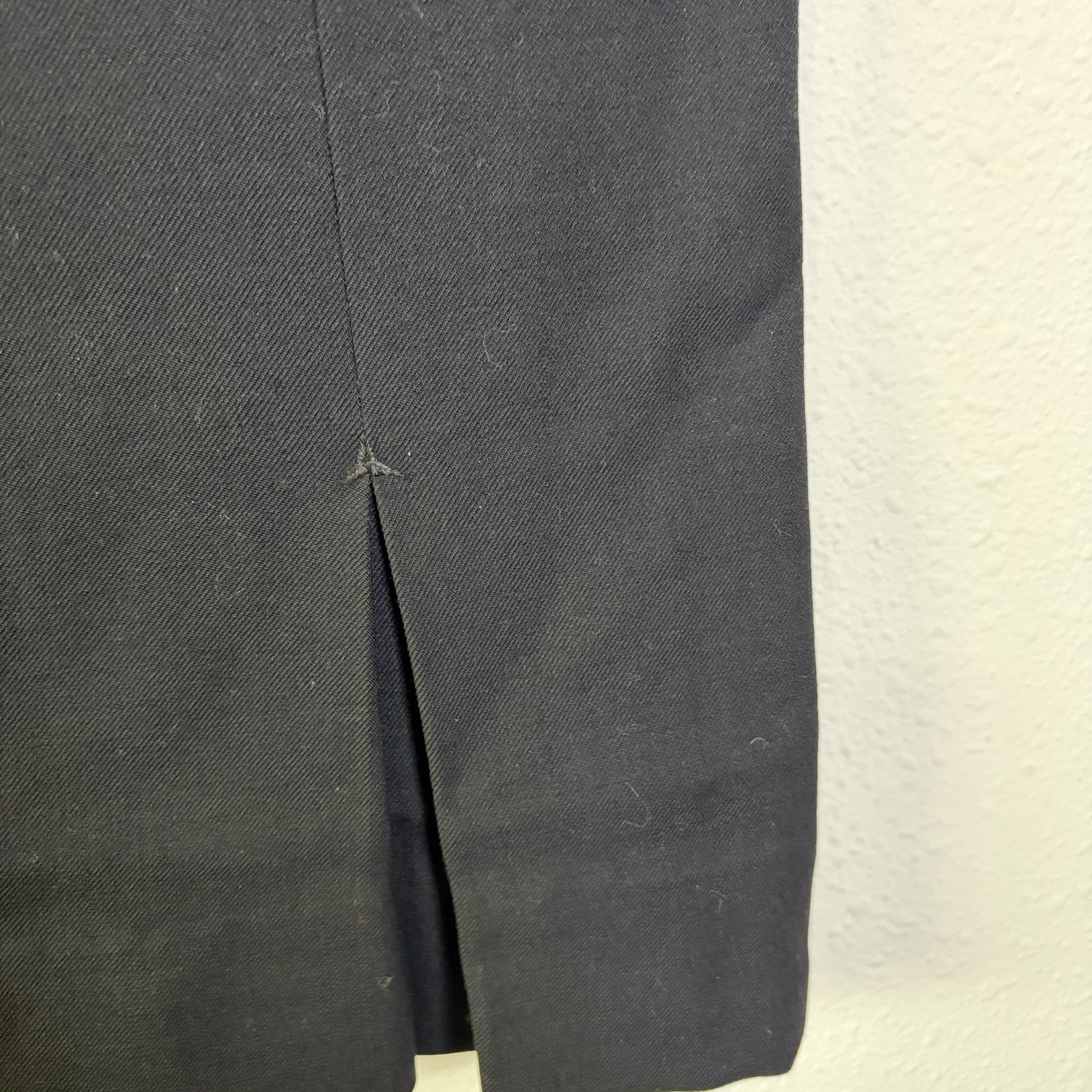 Vintage Suit 60s Black Skirt Jacket Sz XS 00 Petite Two piece Set Tiger brocade