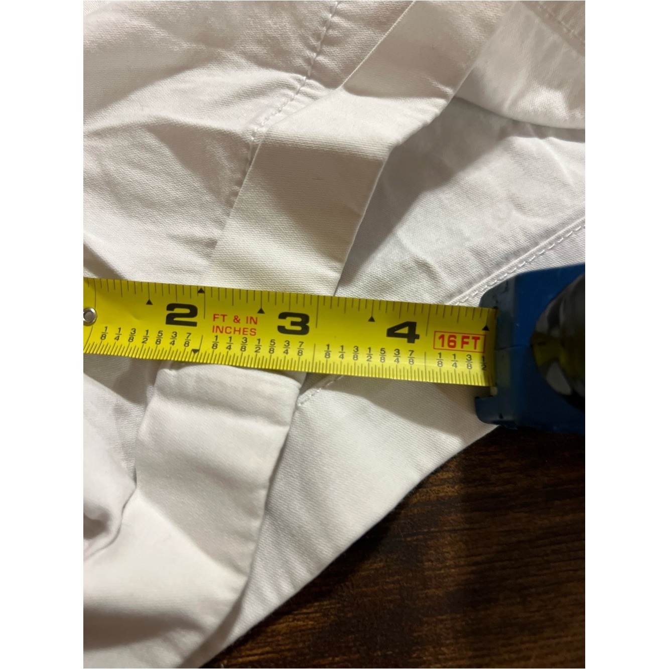 Classic Women’s White Cotton Shorts P17.1 no tag see measurements