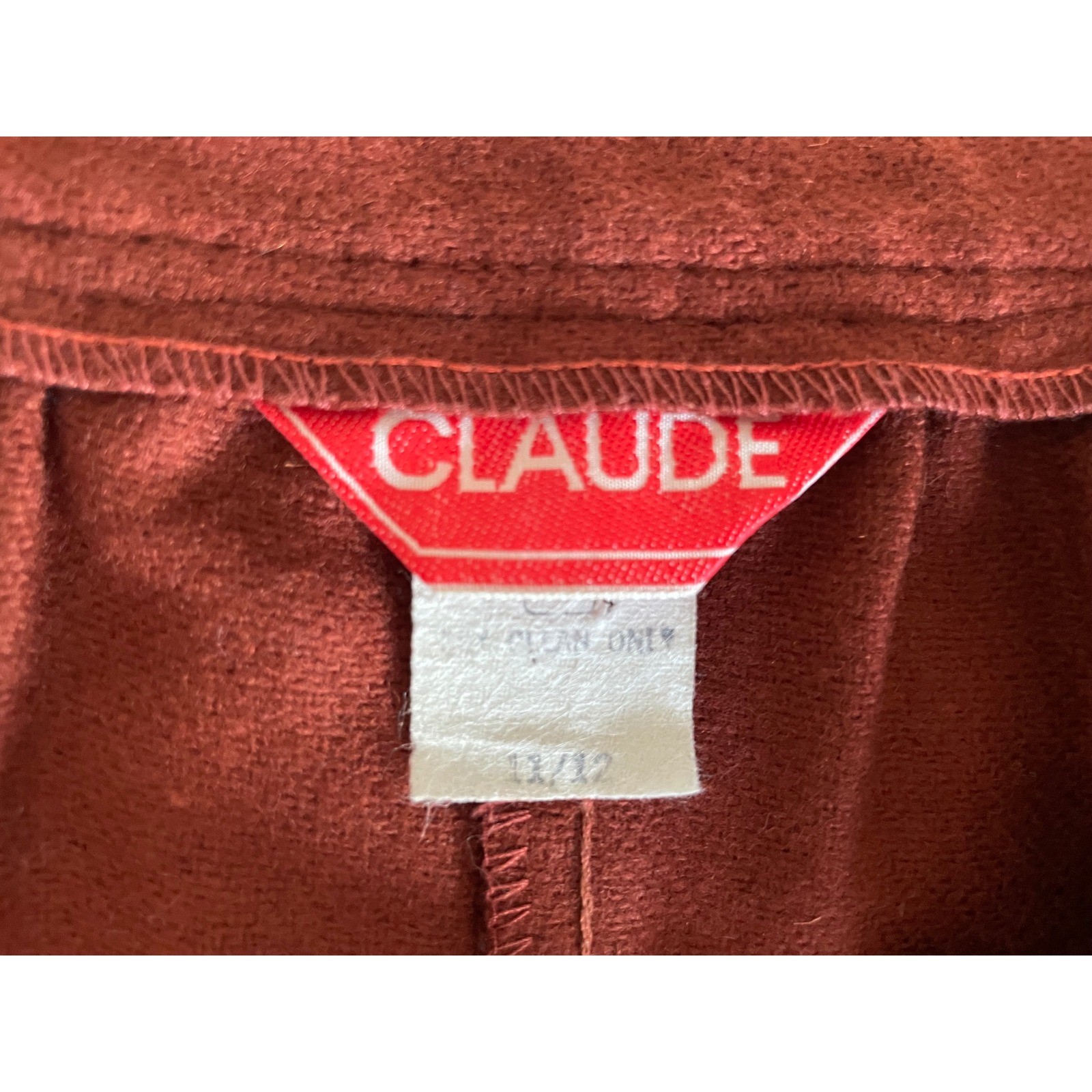 Claude Vintage Skirt-Size 11/12 (Modern Size S/M Approx 6/8-See Measurements)