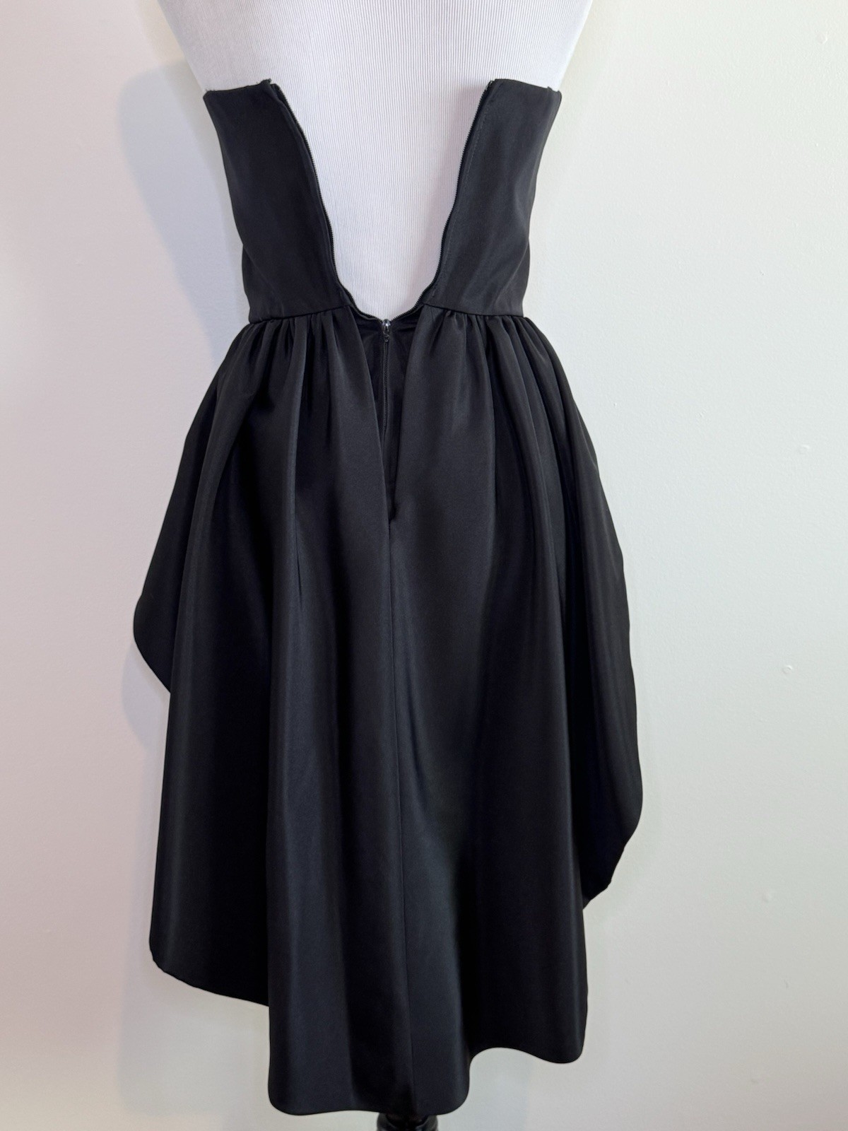 Huey Waltzer Darcy Vintage 80s Designer Cocktail Party Dress Prom Formal XS S