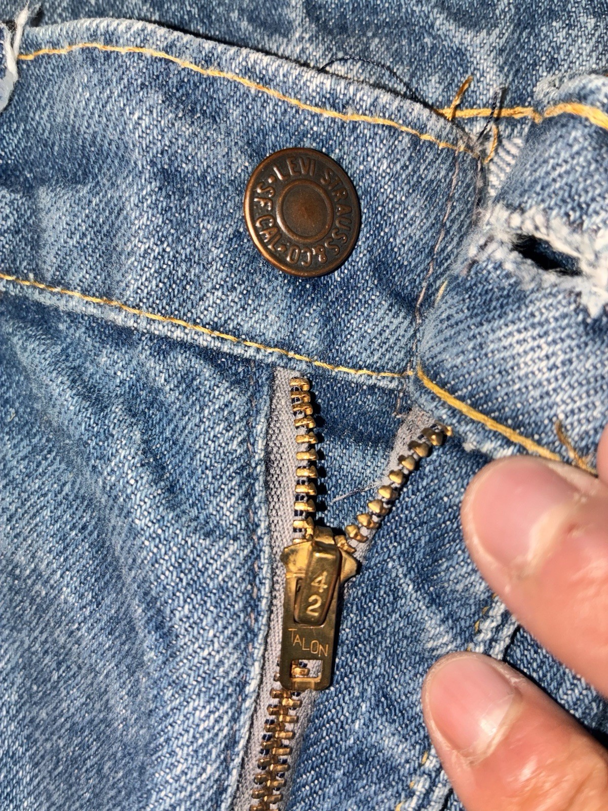 LEVI 646 “Bell Bottoms”, NOV 1979 VINTAGE JEANS (TWO PAIRS)
