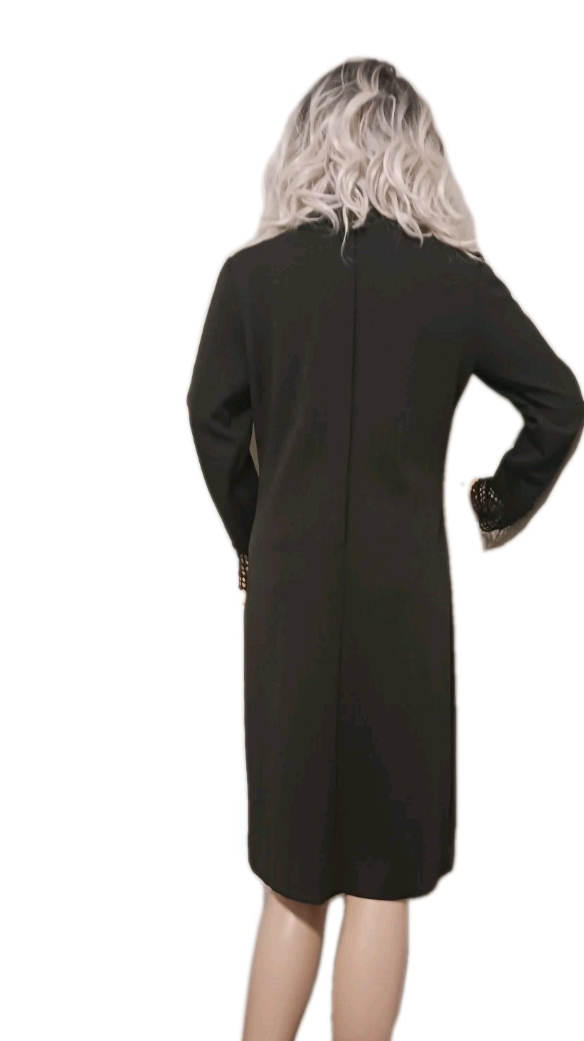 vintage black dress 60s/70s