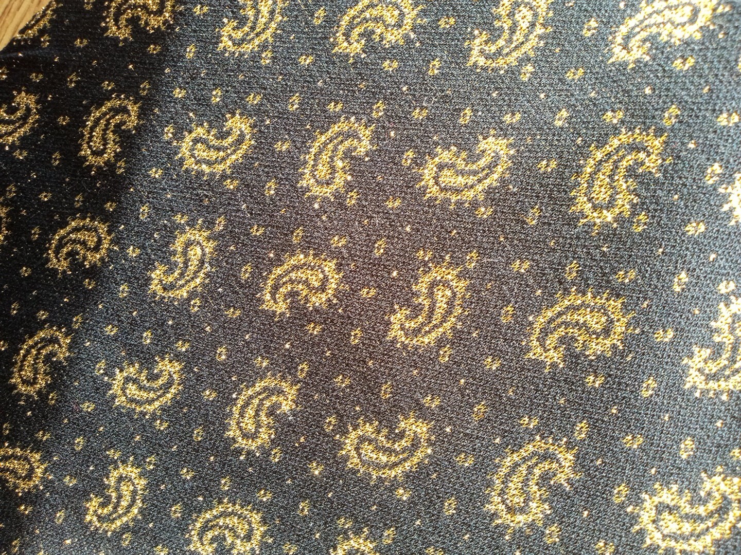 Areo Black and Gold Tunic and Pants Suit M Made In USA Y2K Top Halloween Hippy