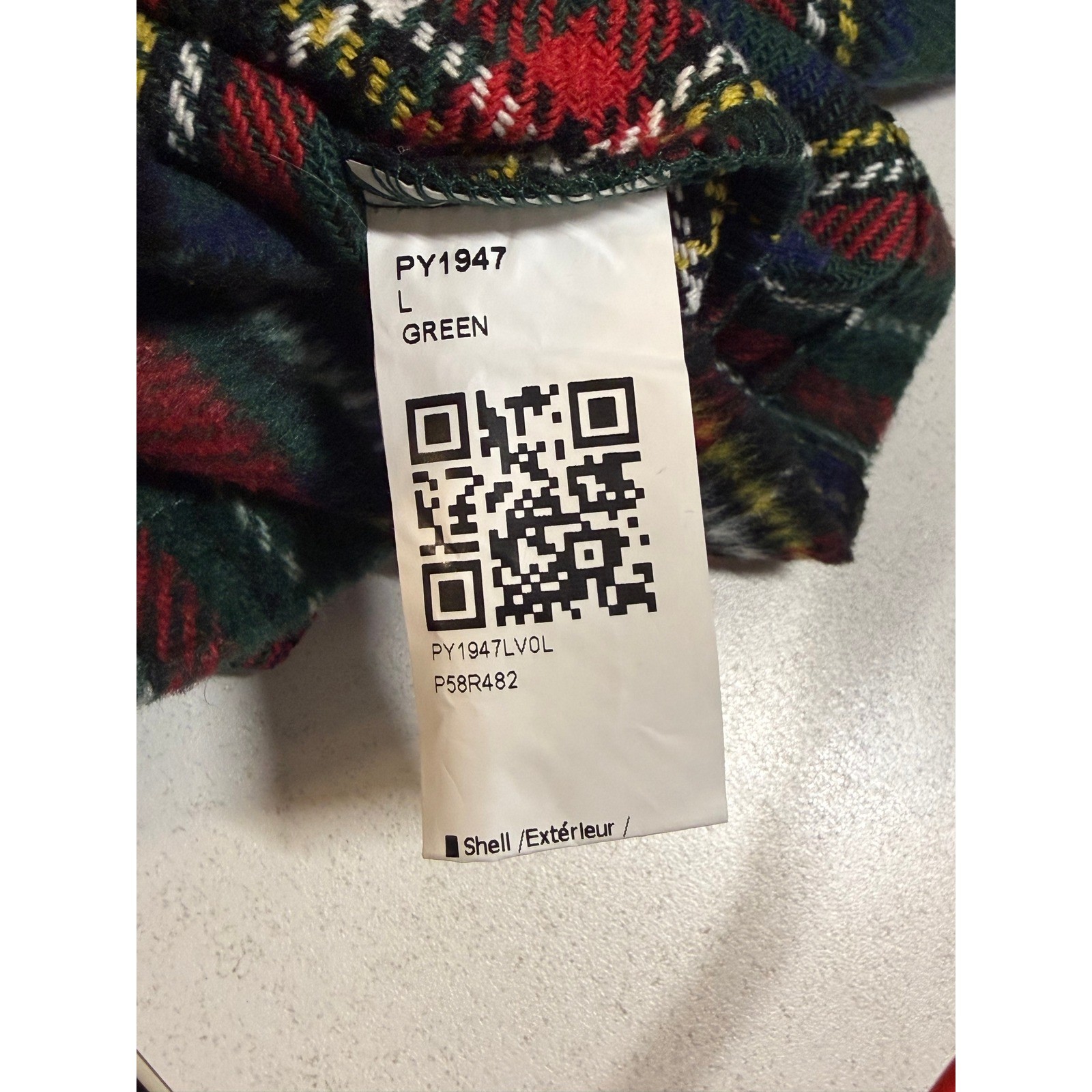 Plaid Sleeveless Shift Dress Tartan Holiday Preppy Mini Dress Red Green