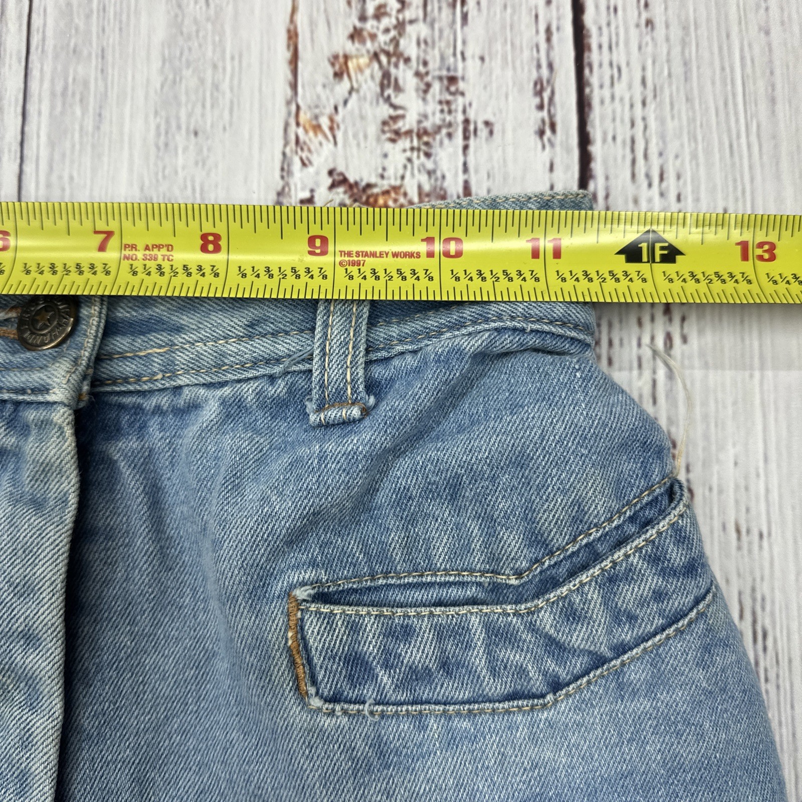 VTG 70’s Texson Bell Bottoms Flared Jeans Women’s Sz 7-8(22×31) High Waist RARE!