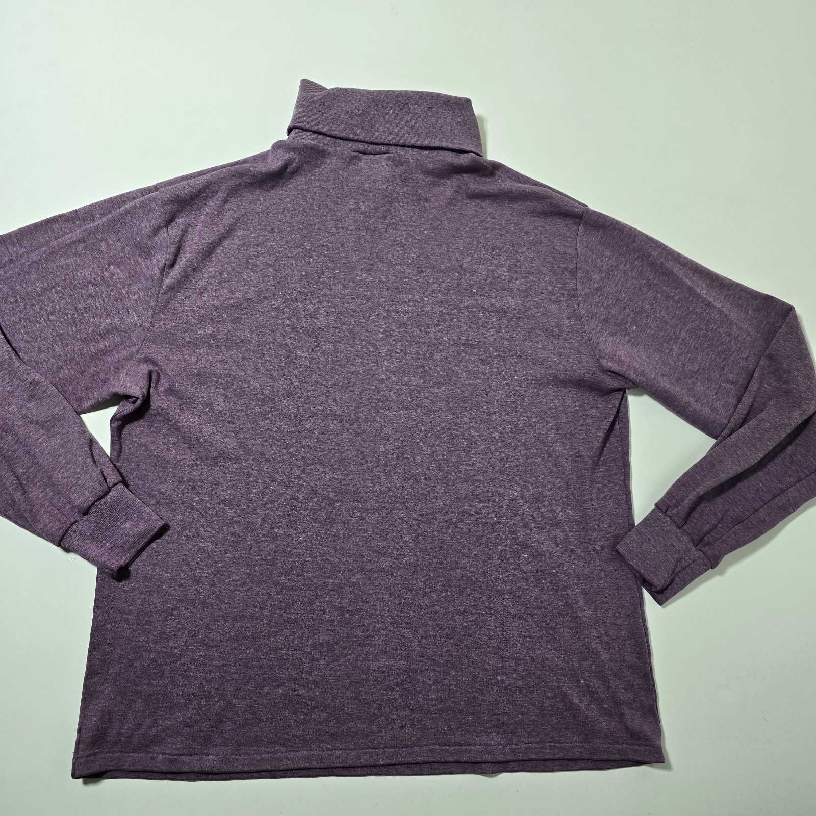 Women’s Size XL Long Sleeve Turtleneck Munsingwear Purple USA