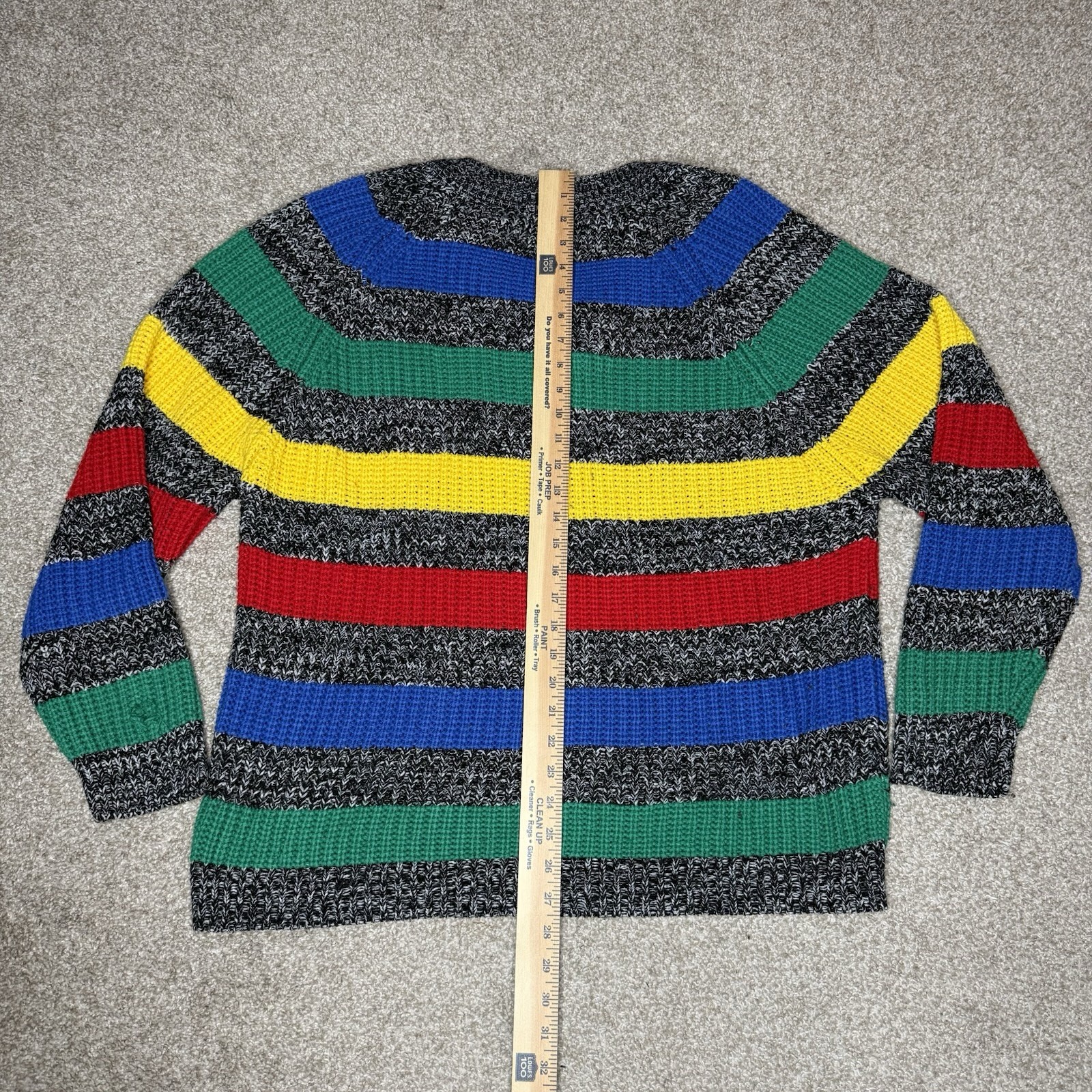 Vintage 80s Original Venezia Sportswear Sweater Women’s Size 46 XLarge Colorful