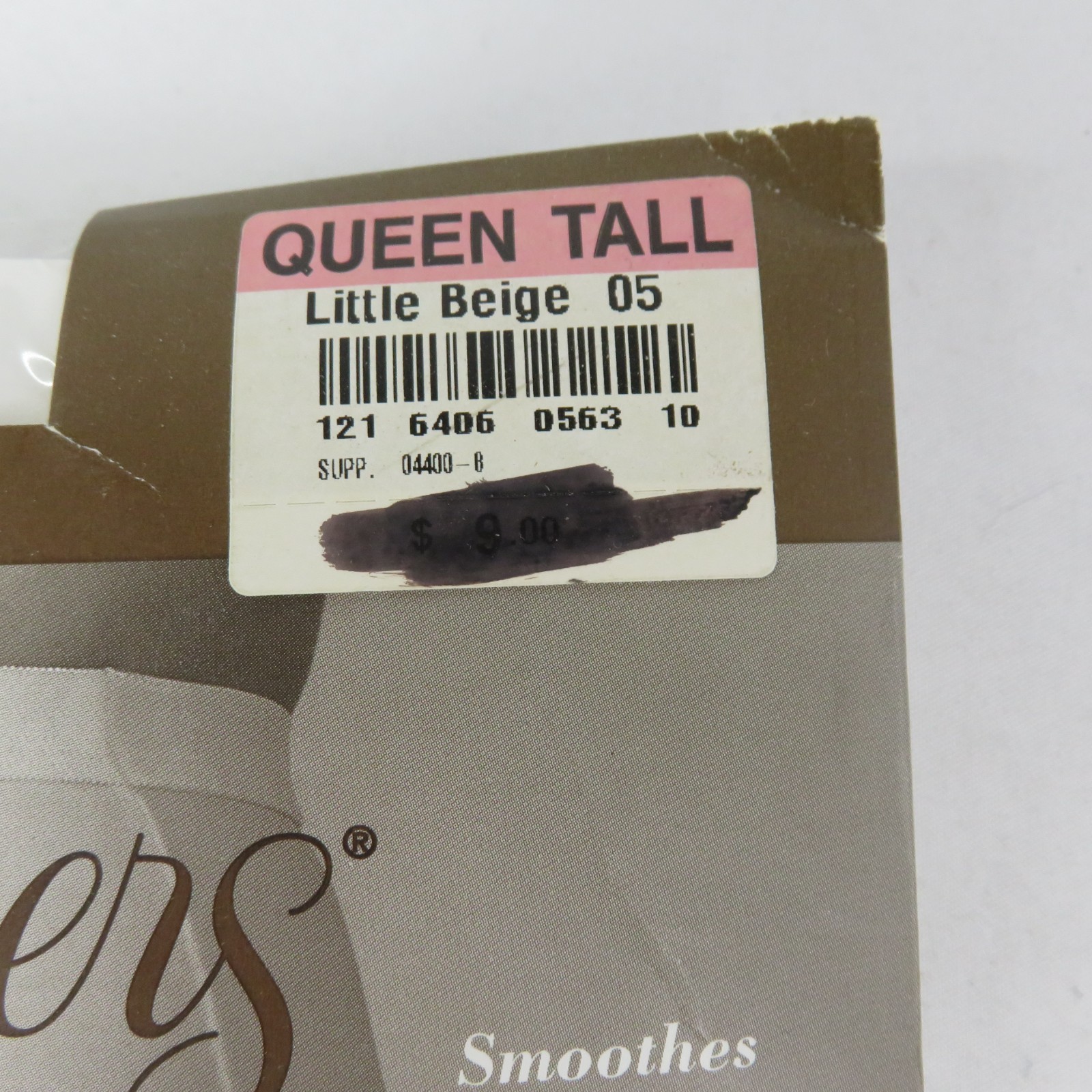 Vintage JC Penney Subtle Shapers Pantyhose Ferrar Support Q Tall Little Beige