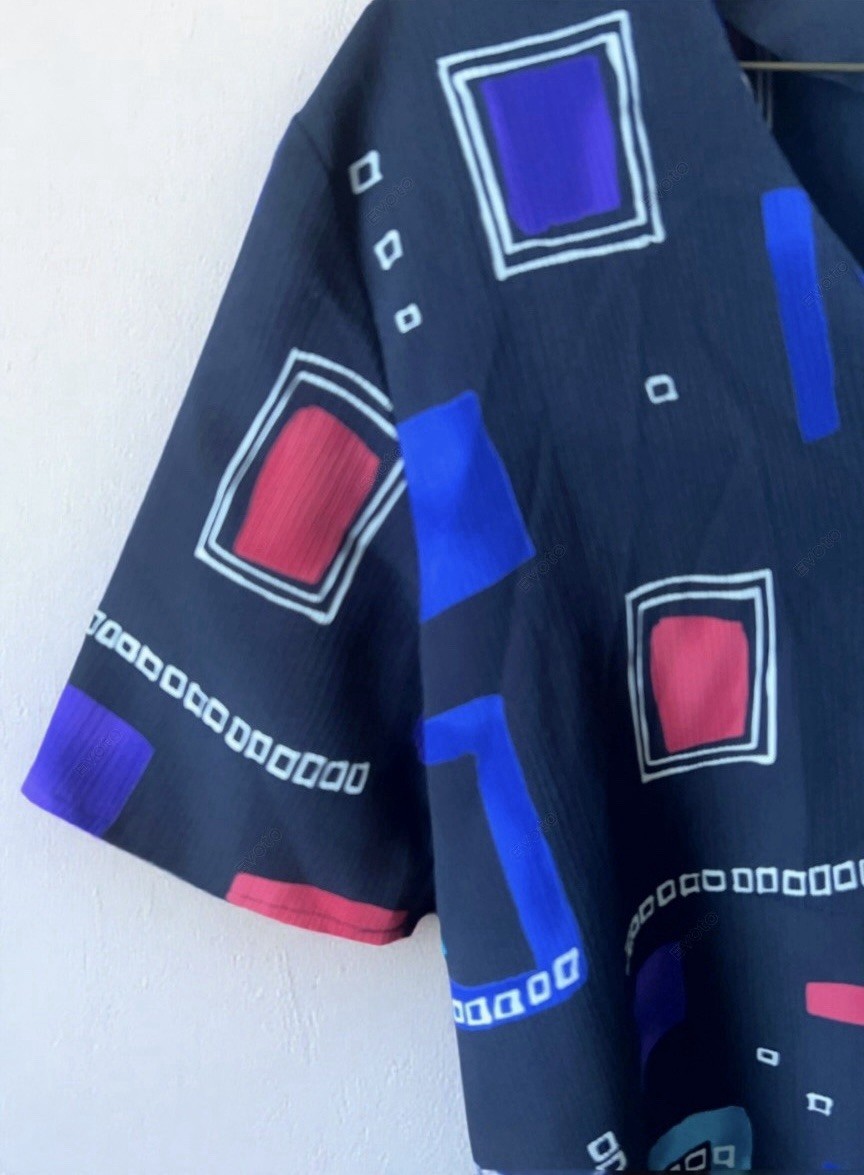 Vintage Christie & Jill Black Button Up Blouse. Medium
