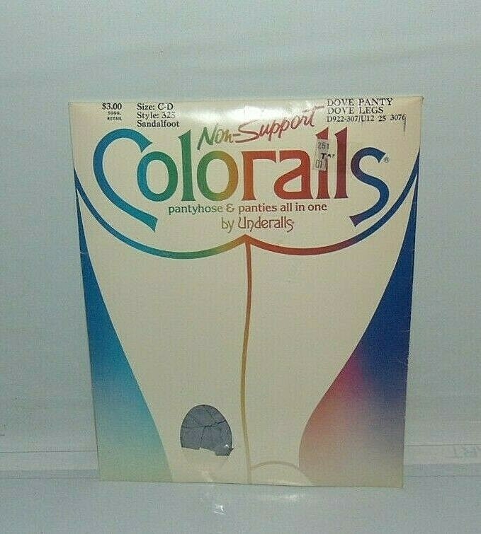 Underalls Coloralls Dove Grey Size CD Made in USA 1988