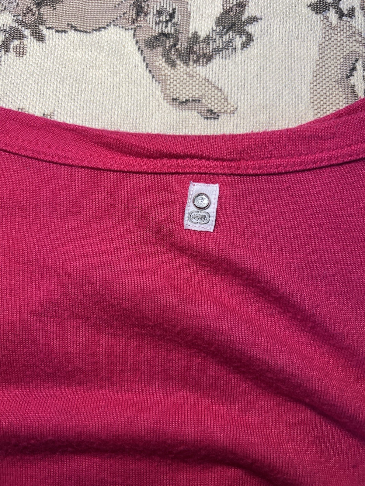 Vintage Y2K sequin Magenta Ecko Red Cinched RARE women’s Small