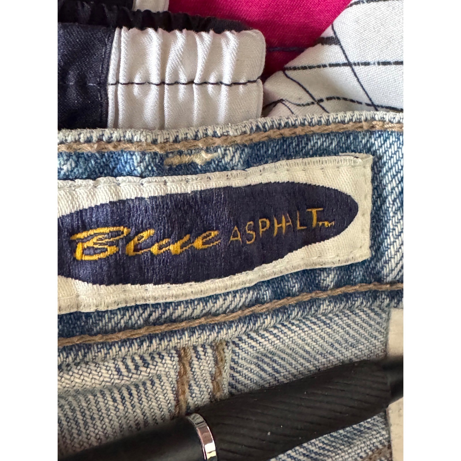 Blue Asphalt Vintage 90s High Waisted Light Wash Straight Leg Jeans Size 5
