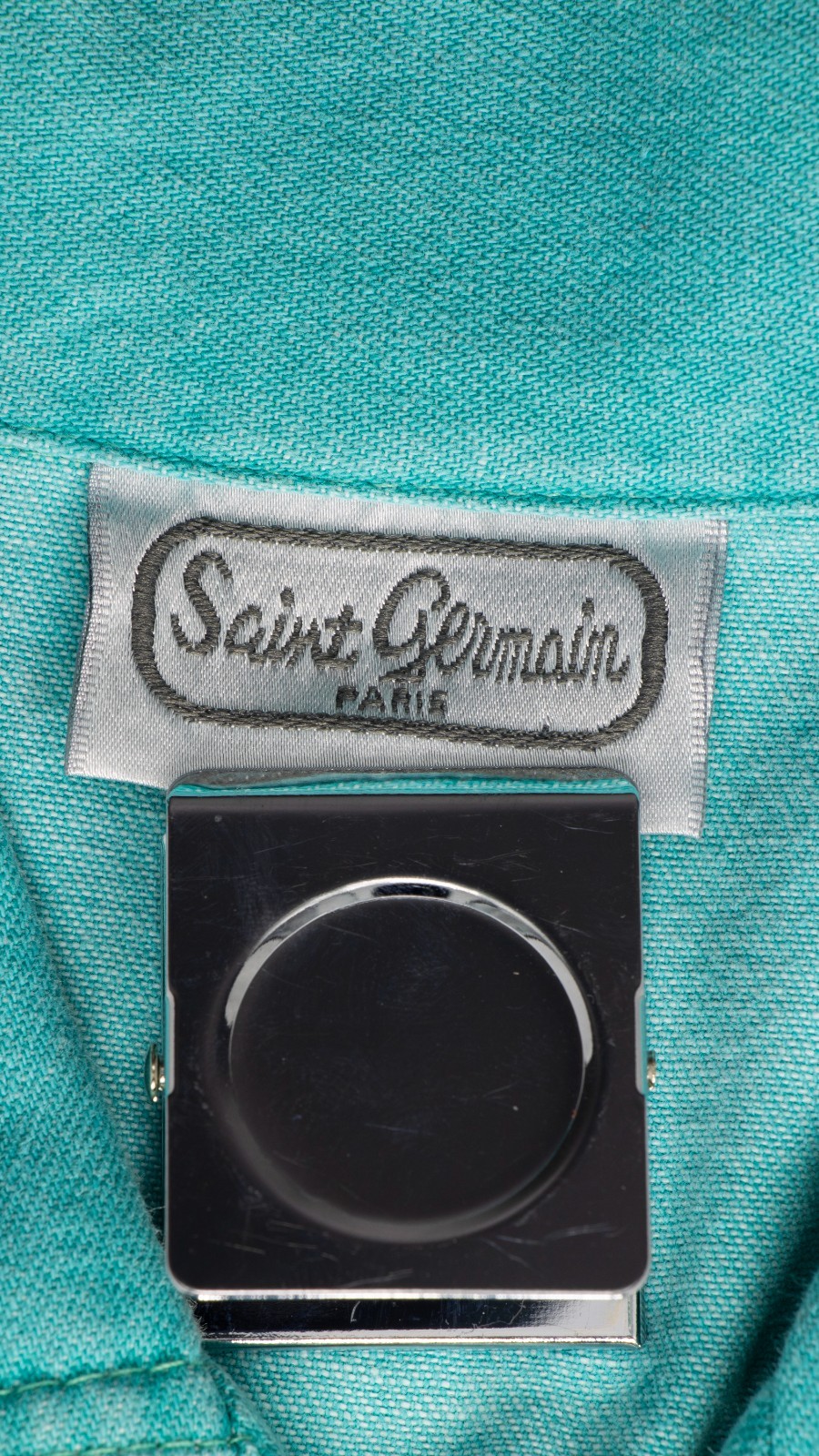 VTG 80s Womans L Saint Germaine Paris Art-to-Wear Embroidered Cotton Made in USA