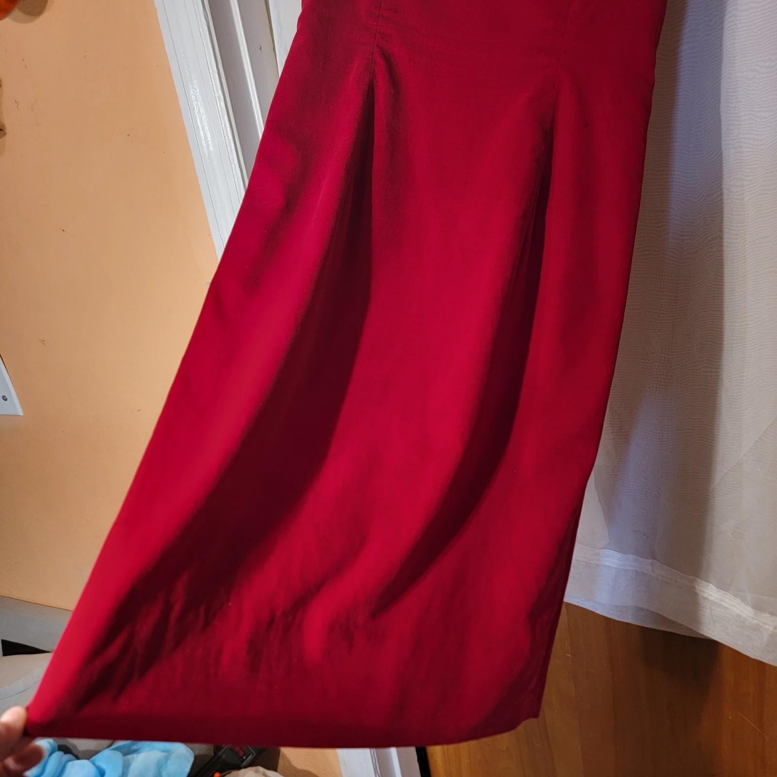 Intl Ladies Garment Workers Union Label RARE Vtg Dress Empire Waist 1950s 1960s