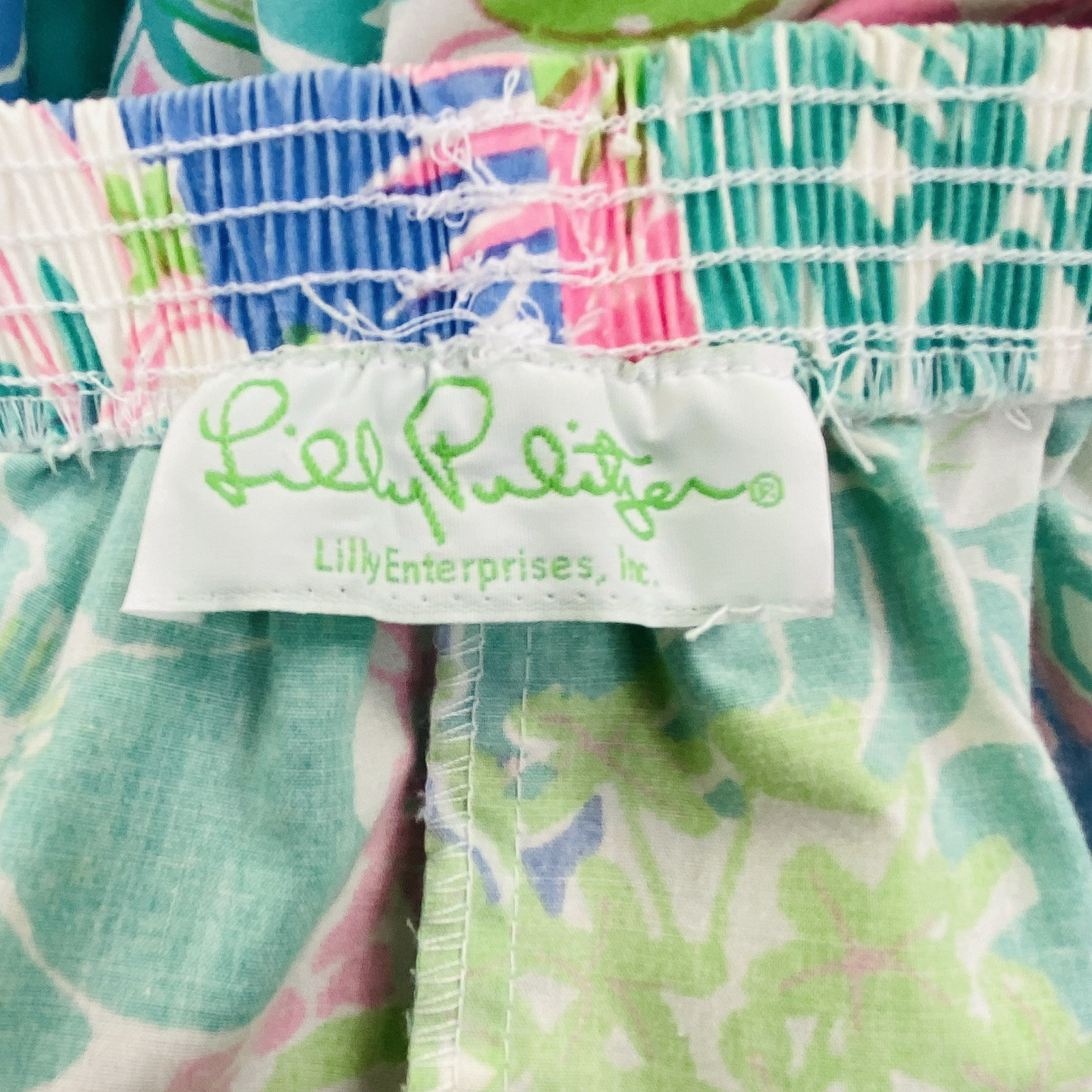 Vintage Lilly Pulitzer Floral Skirt Late 70s – Early 80s W/ Pockets! Waist 27-34