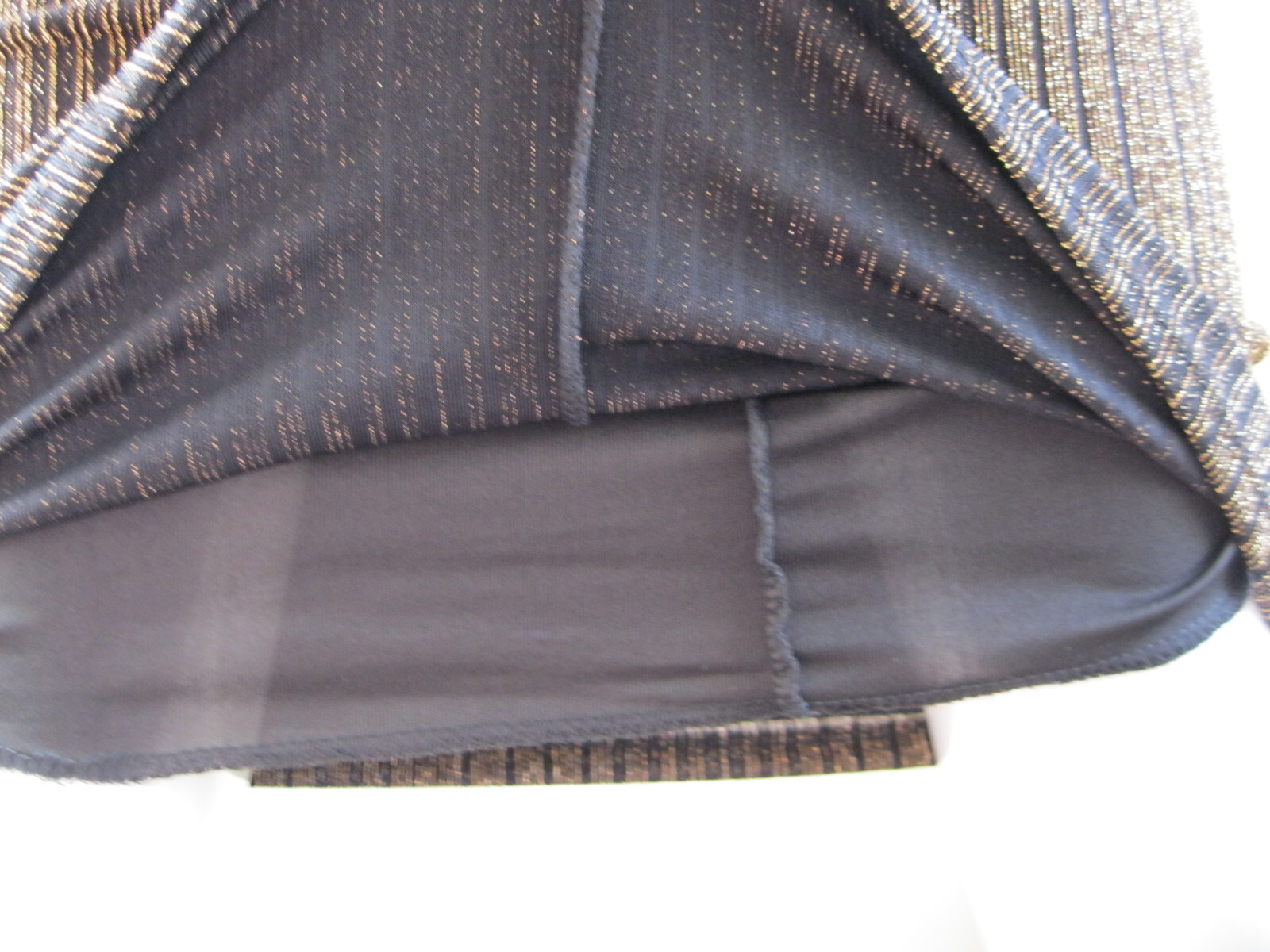 *RARE* Vintage 90’s MONACO Gold Metallic/Black Bodycon Dress SUPER SEXY! WOW! M