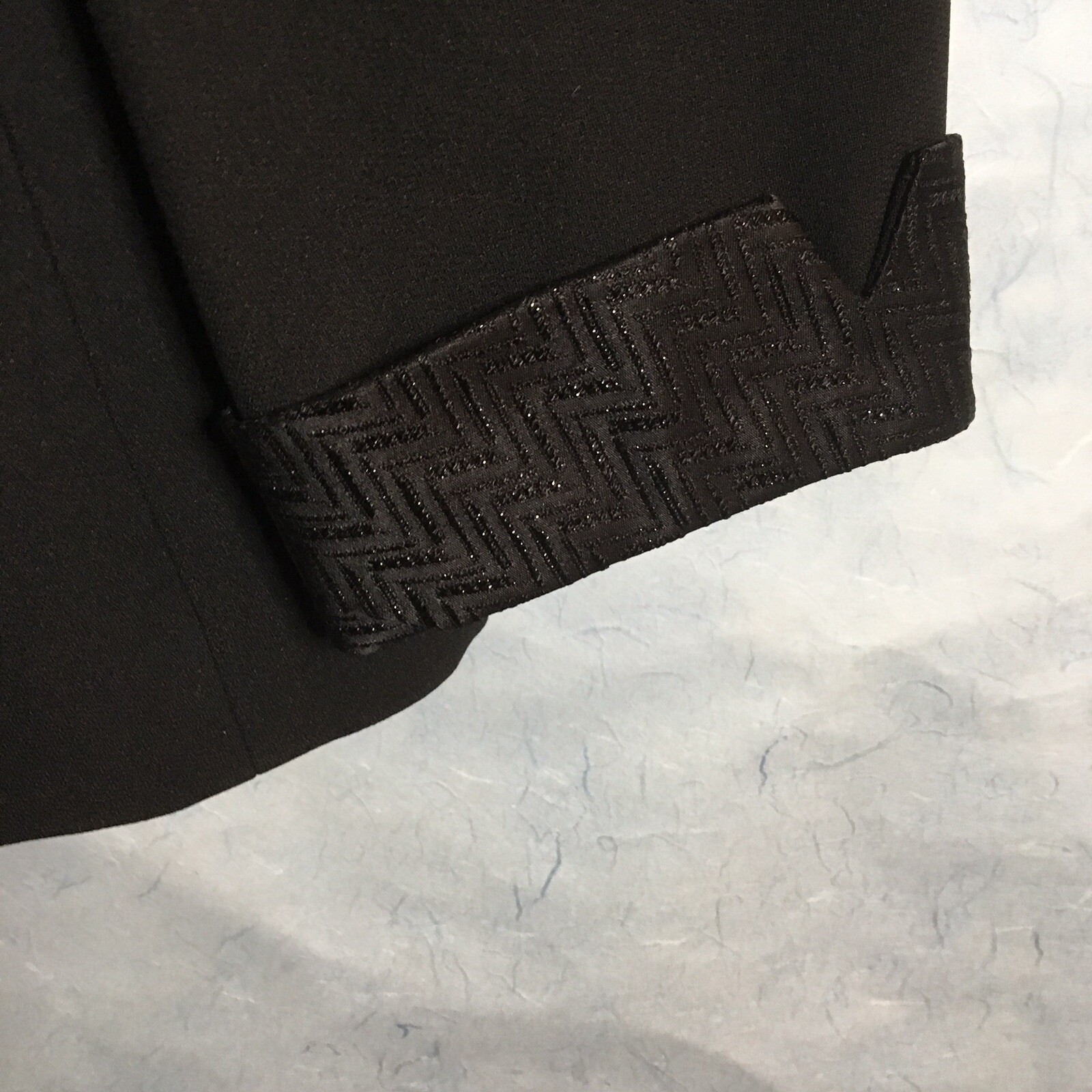 Vintage Kasper for ASL embellished black blazer Size 6