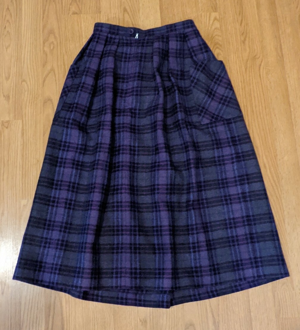 Vintage Jimmy Hourihan Cape & Pleated Skirt Alpaca/Wool