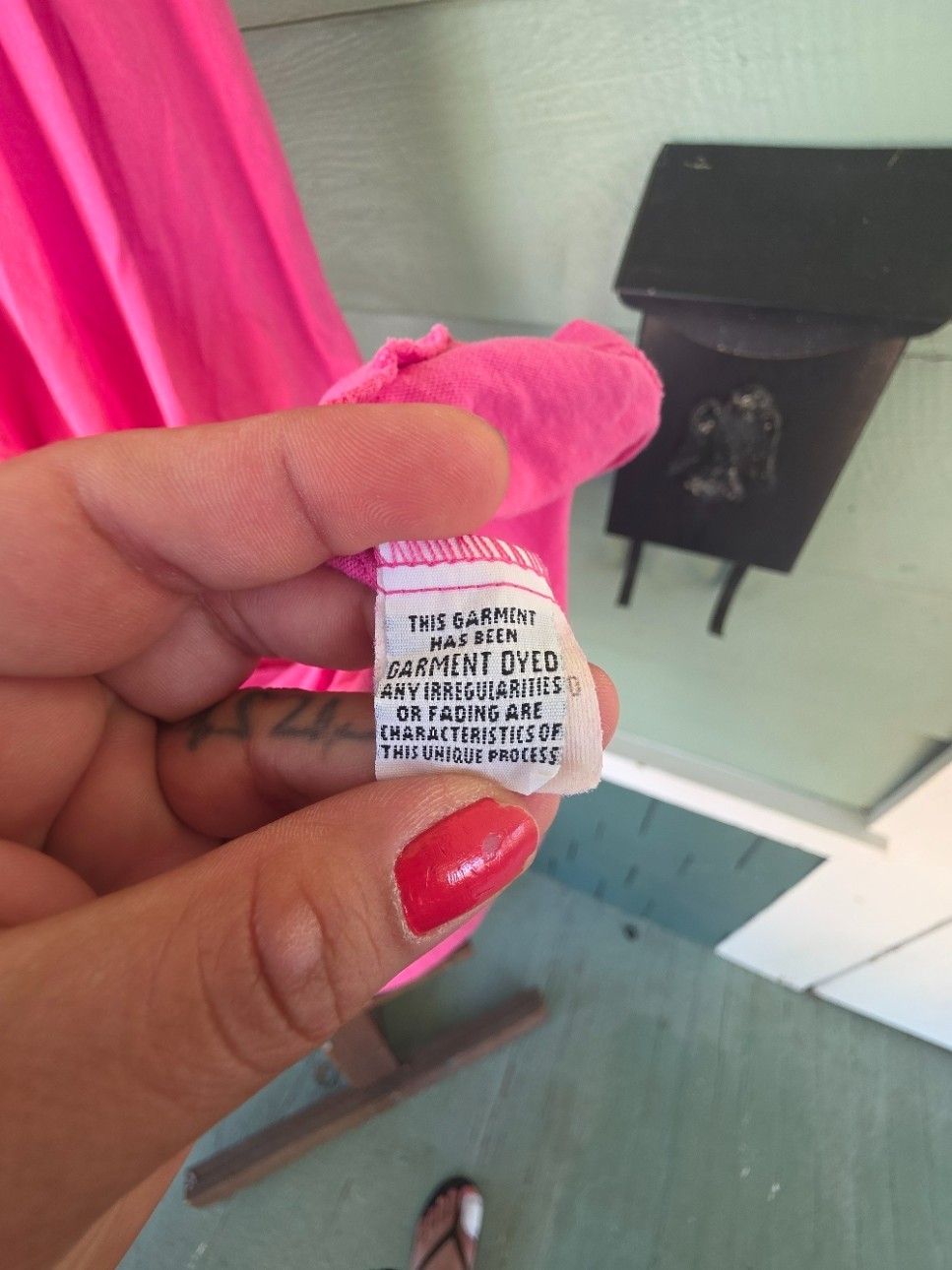 1990’s United Cotton Company Pink Garment Dyed Dress