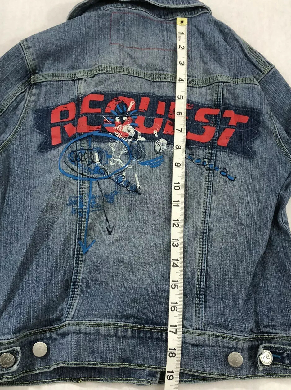 Womens Vintage Medium Jean Jacket Request Jeans Co. Hong Kong