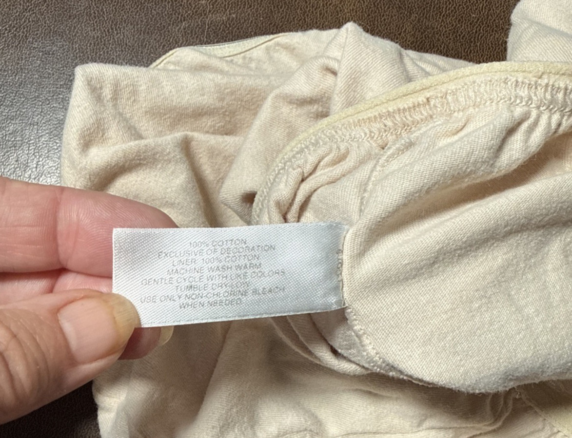 Vtg Cotillion 100% Cotton Brief Granny Panties Sz 9 Extra stretchy waist & legs