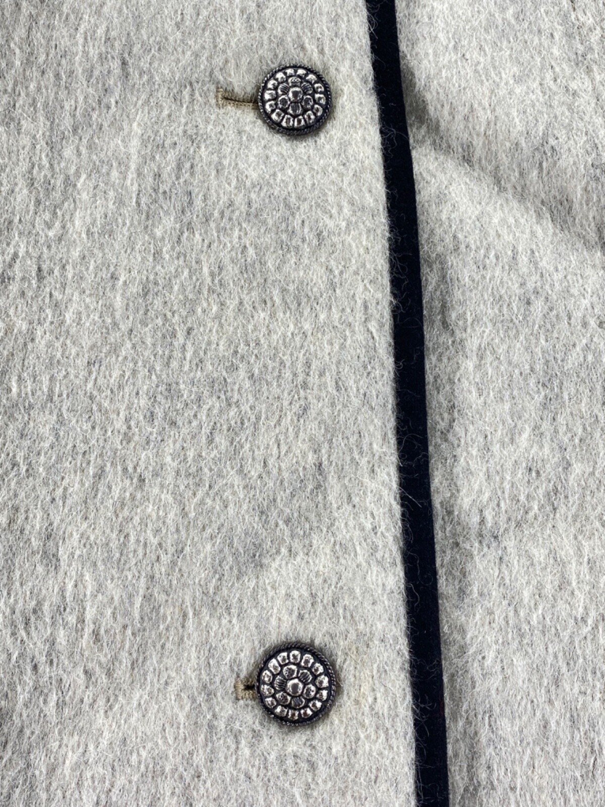 Vintage 80’s Women’s Lodenbaur Innsbruck-Tirol Loden Wool Long Jacket Pea Coat