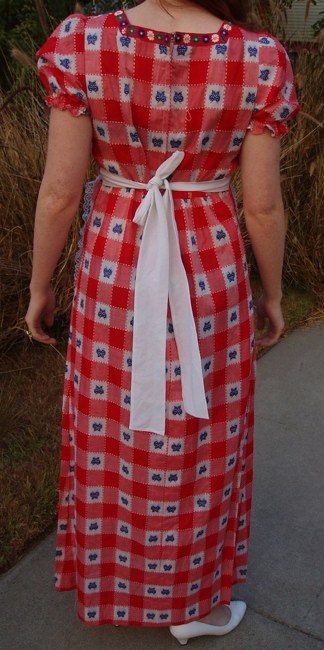 Vintage 70s DOLL LOLITA GOOD GIRL DRESS WICKEDLY SEXY S