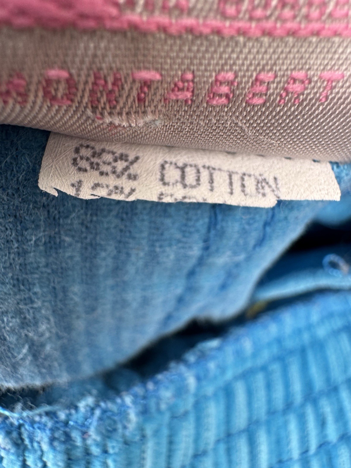 Vintage Ocean Pacific OP Corduroy Shorts Blue Surf Skate Dogtown Longriders 80s