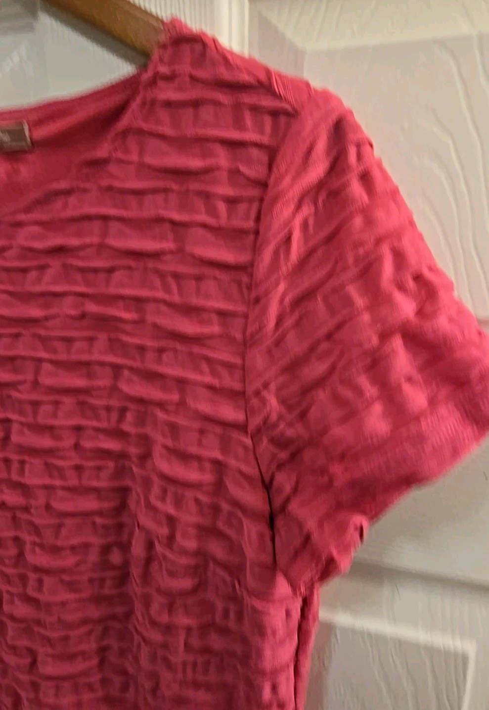 Vtg Pink Betty Barclay Dress w/Soft Side Pleats Feminine Fit Size 38