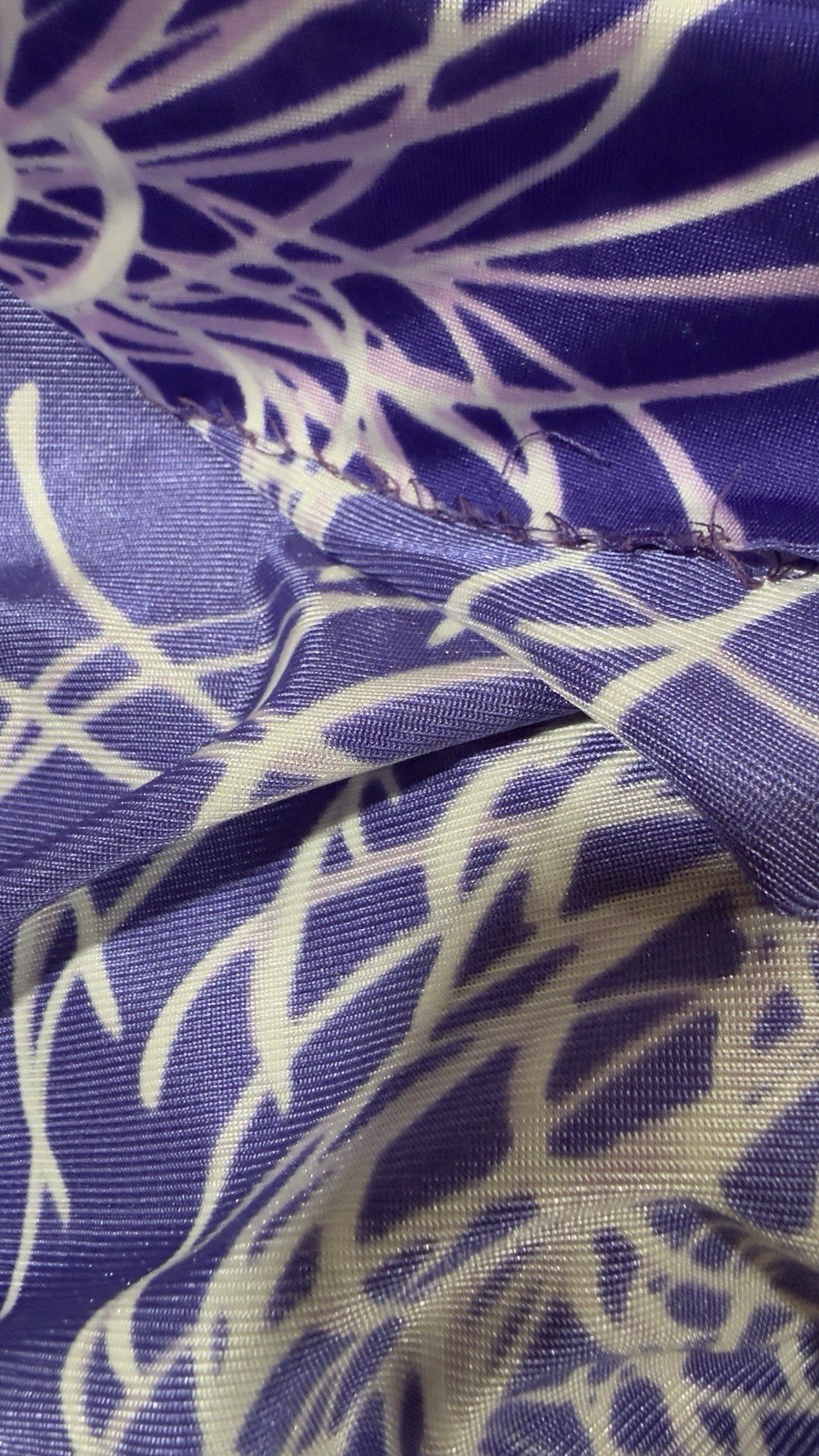 Vintage Liberty House By Kyomi Hawaii Maxi Dress M Purple w Frog Button Closures