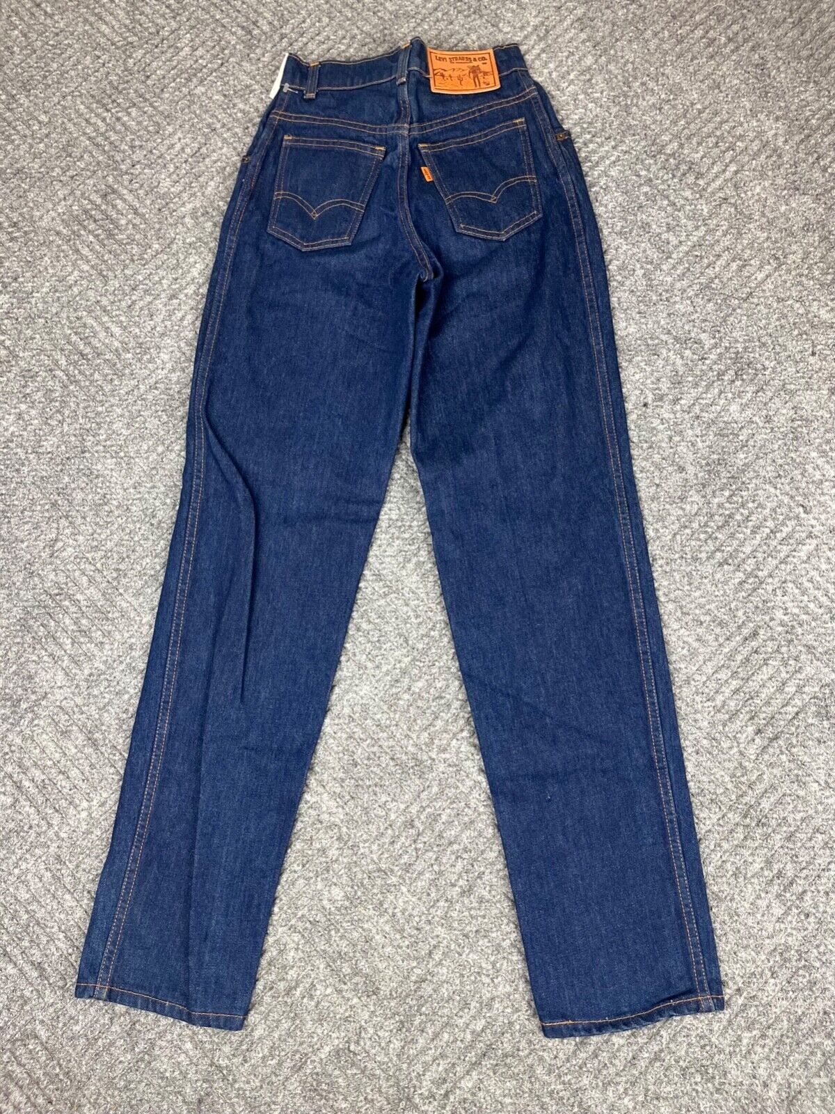 Vintage Rare 70’s Levi’s Desert Cowboy Tag Jeans Women’s 24″W 32″L Dark NOS