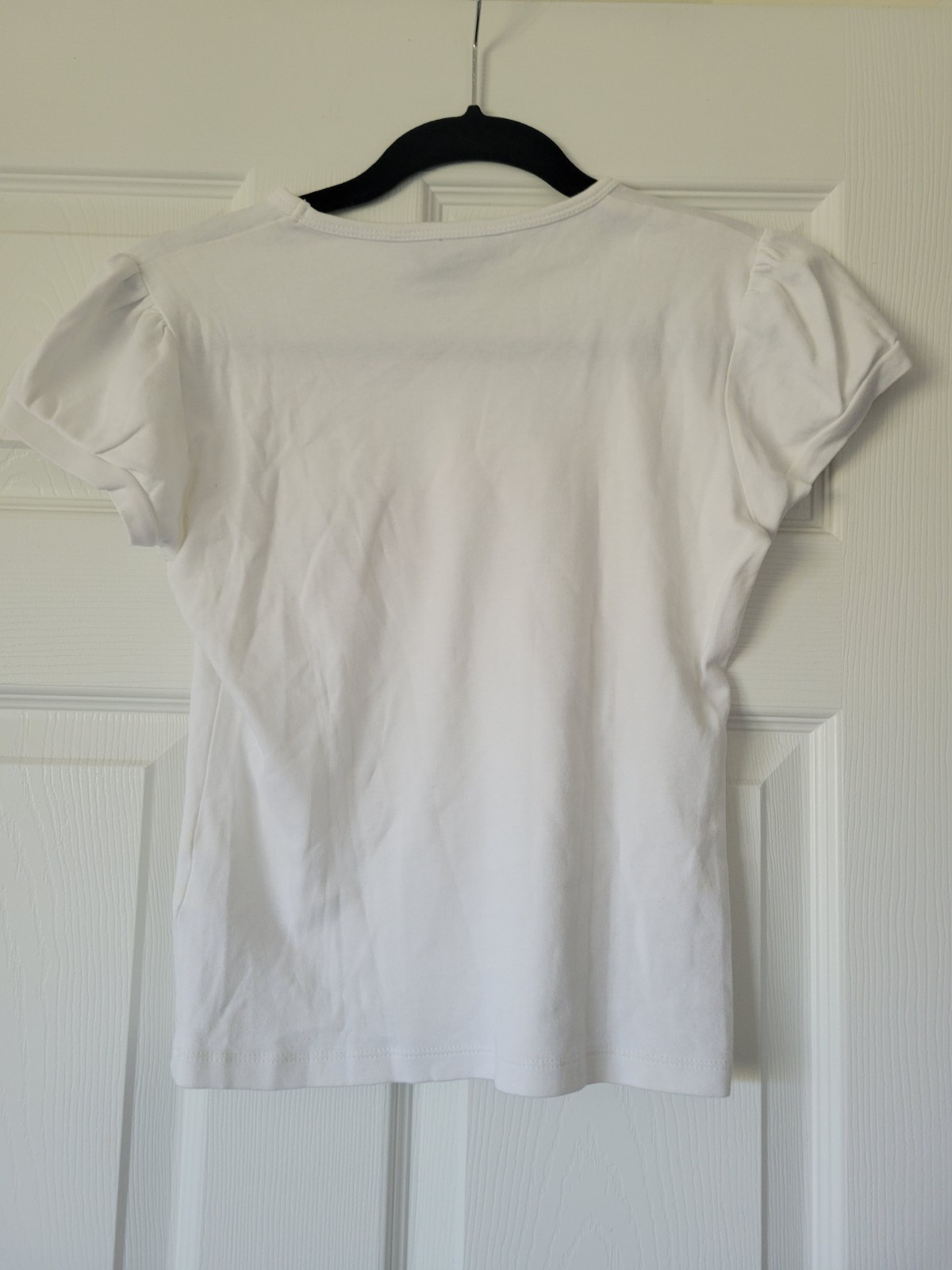 Vintage French Connection FCUK Graphic Flowers Print White T-Shirt Size M RARE