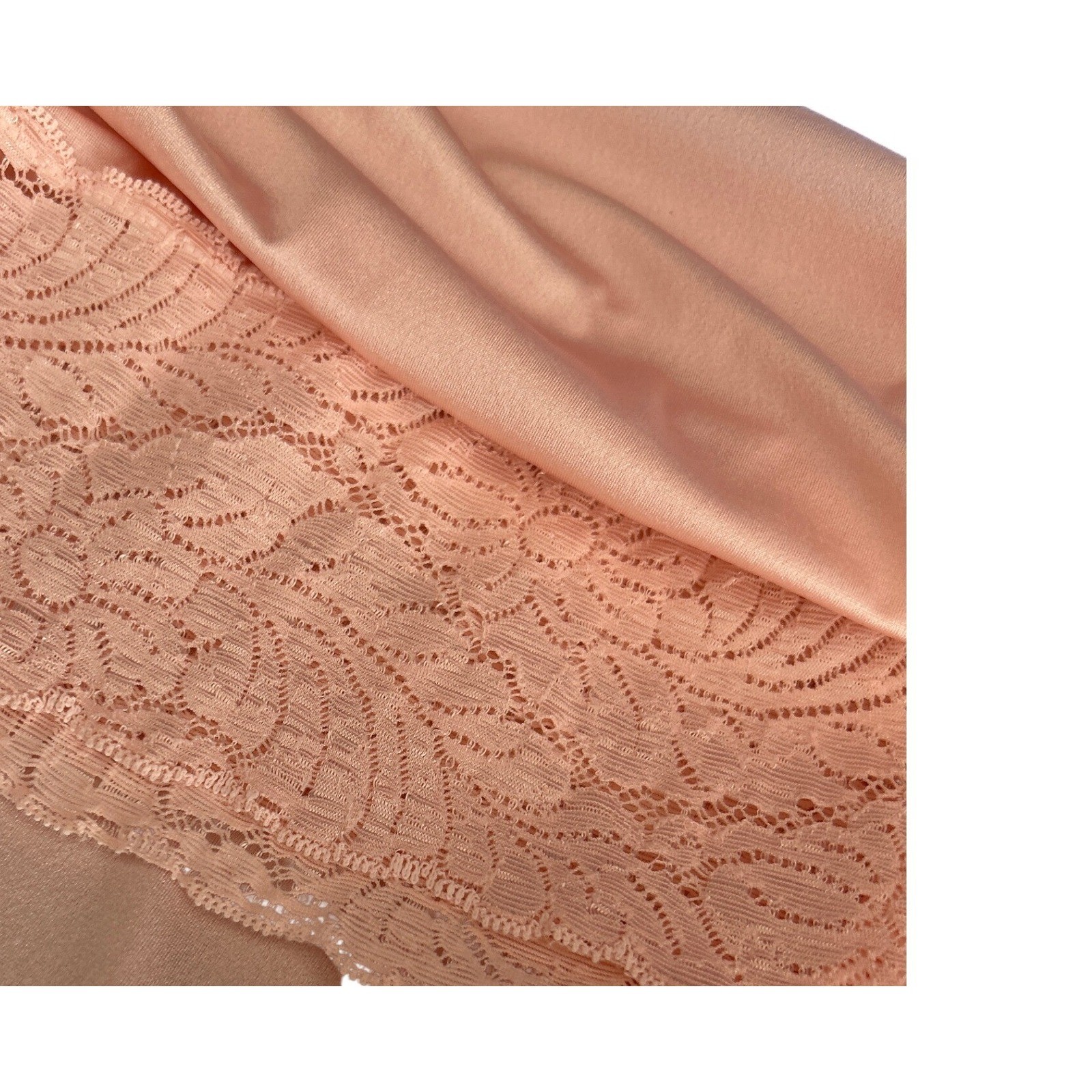 Vintage Half Slip Pink Lace Hem Coquette Balletcore Romantic Victorian Romantic