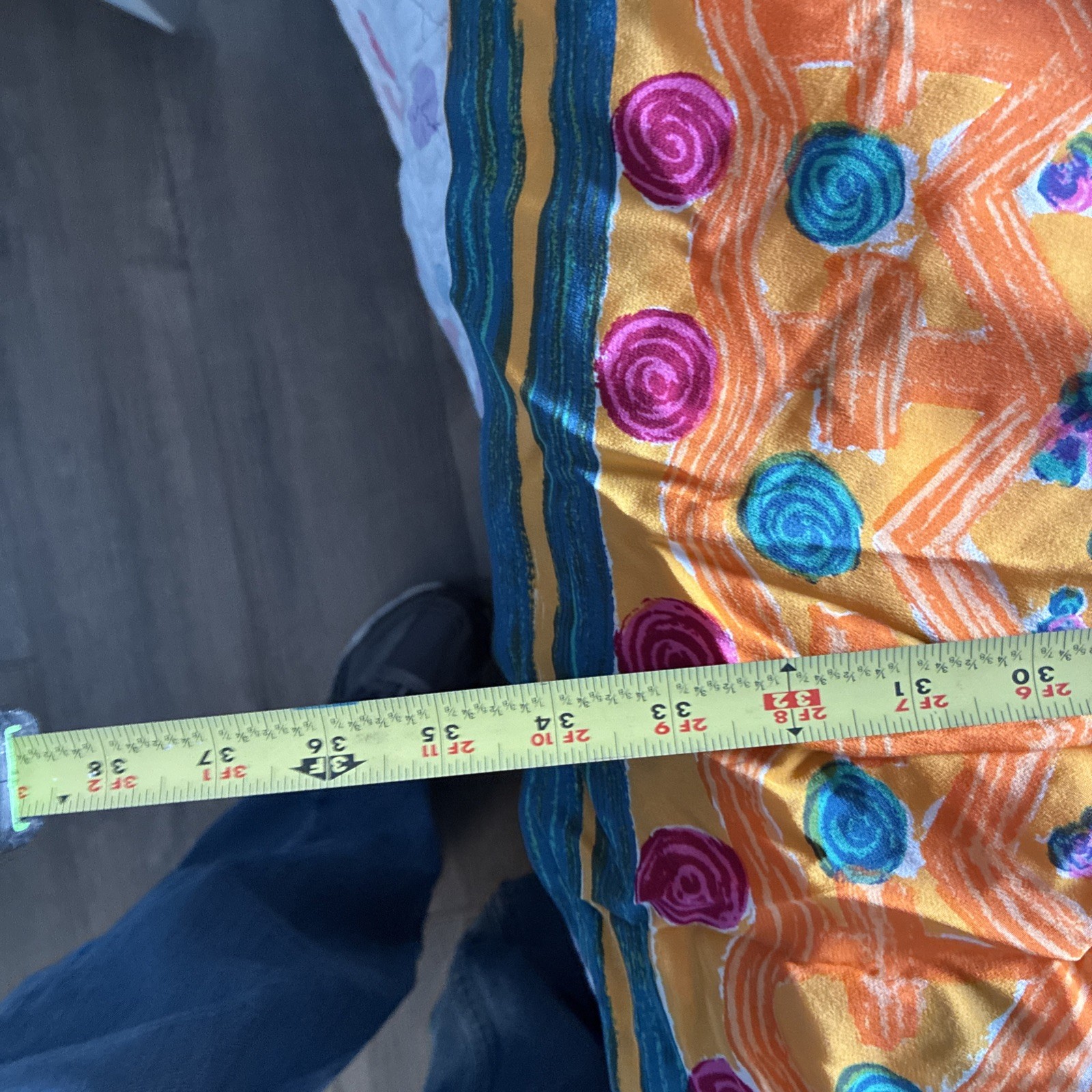 VTG Miss O By Oscar De La Renta Pleated Midi Aztec Skirt RUNS SMALL Size 6 Boho