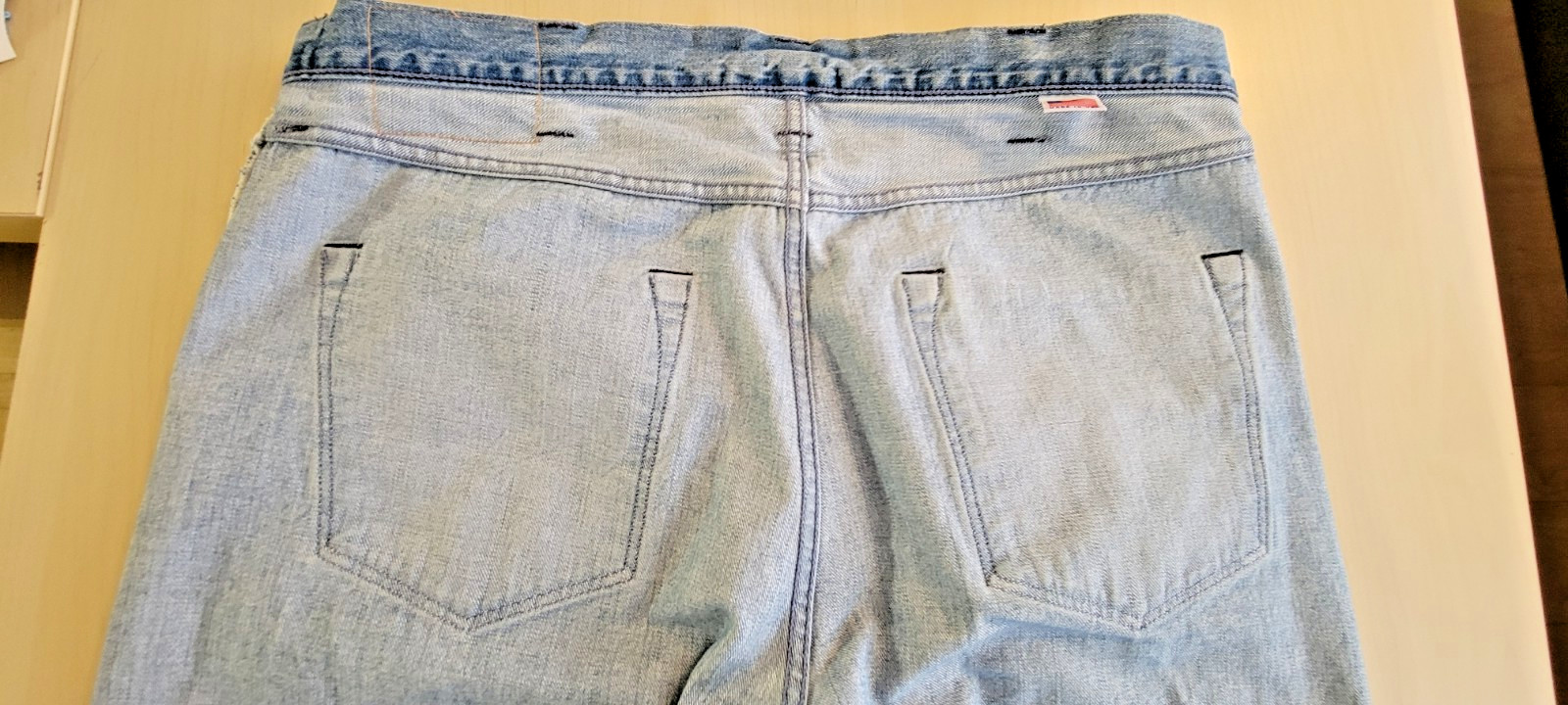Levi’s 501 Selvedge Redline Made in USA Cut Off Shorts SZ 38X24’5