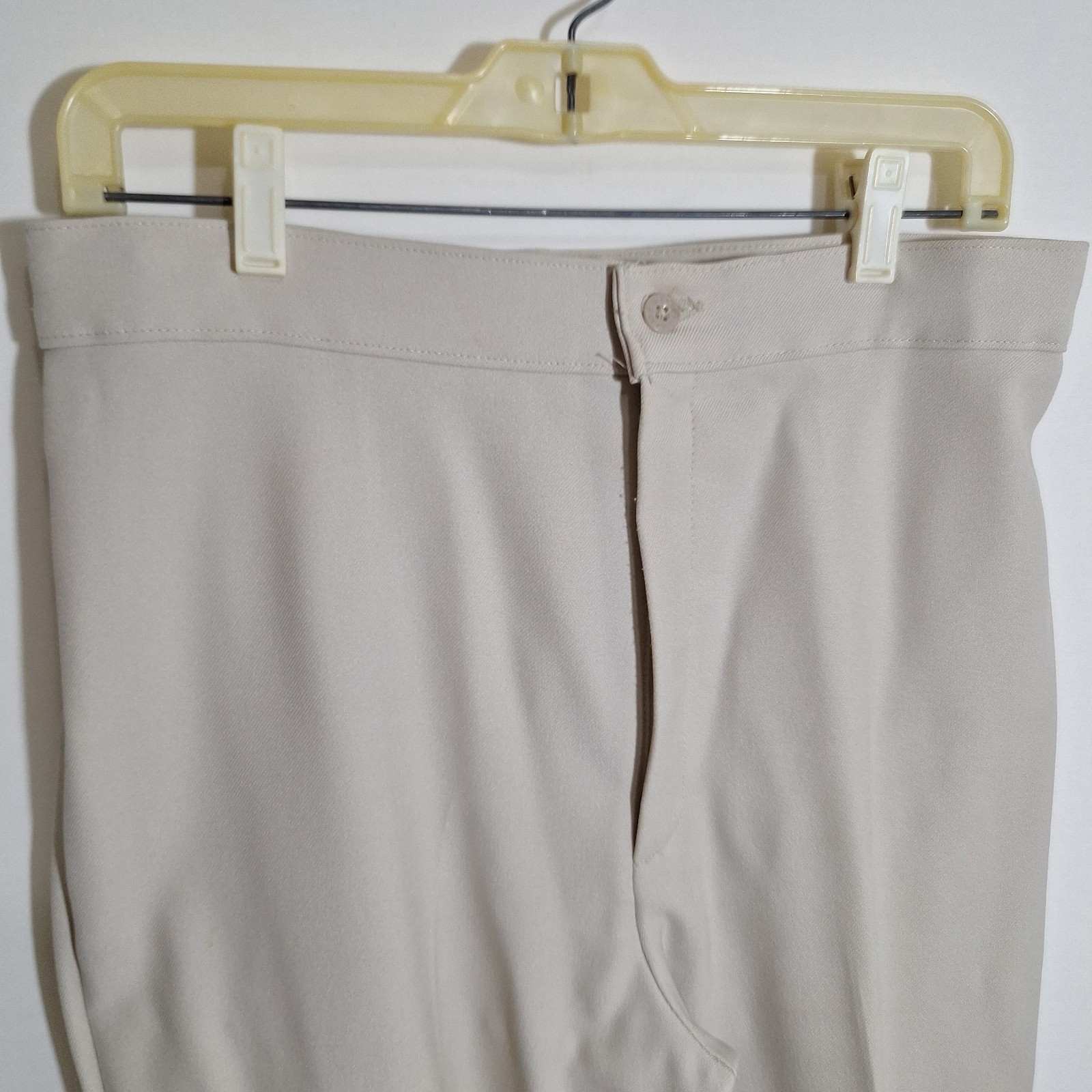 Vintage 70s Levis For Gals Wide Leg Pants High Rise Tan Khaki Trouser Sz 12 Long