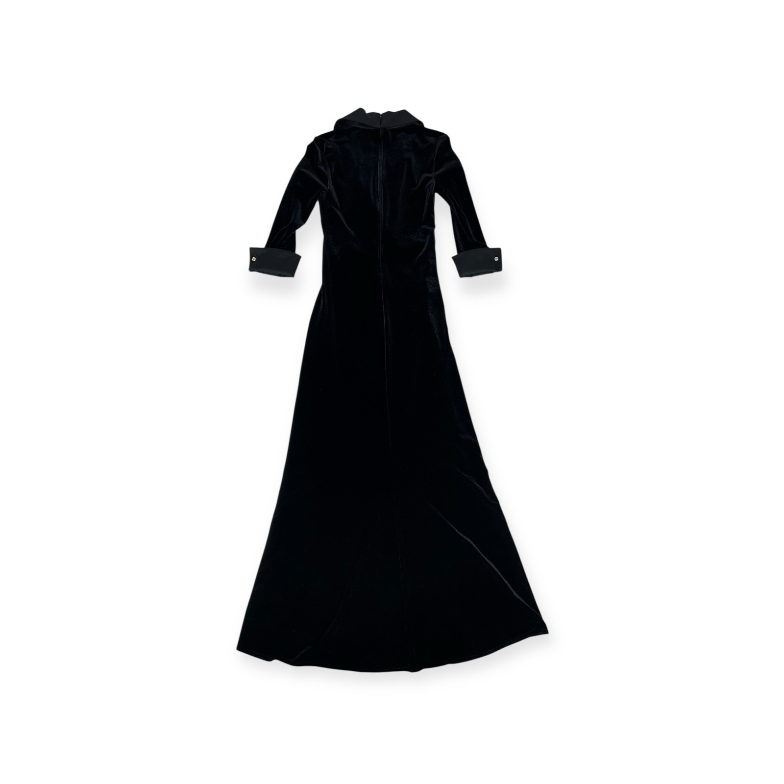 TADASHI SHOJI VELVET BLAZER DRESS VICTORIAN GOTH WHIMSIGOTH WITCHY VAMP VTG GOWN