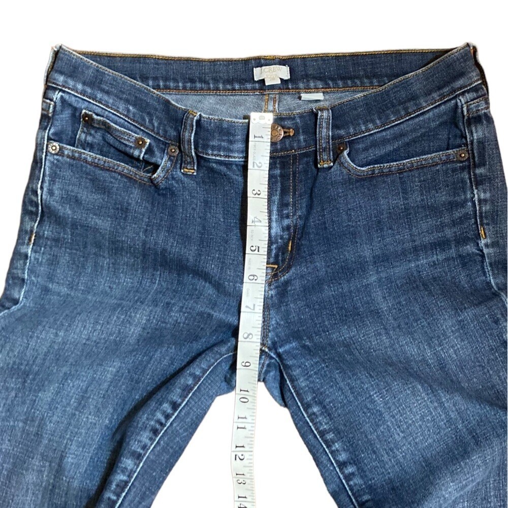 J. Crew Denim Stretch Ankle Jeans, Size 28