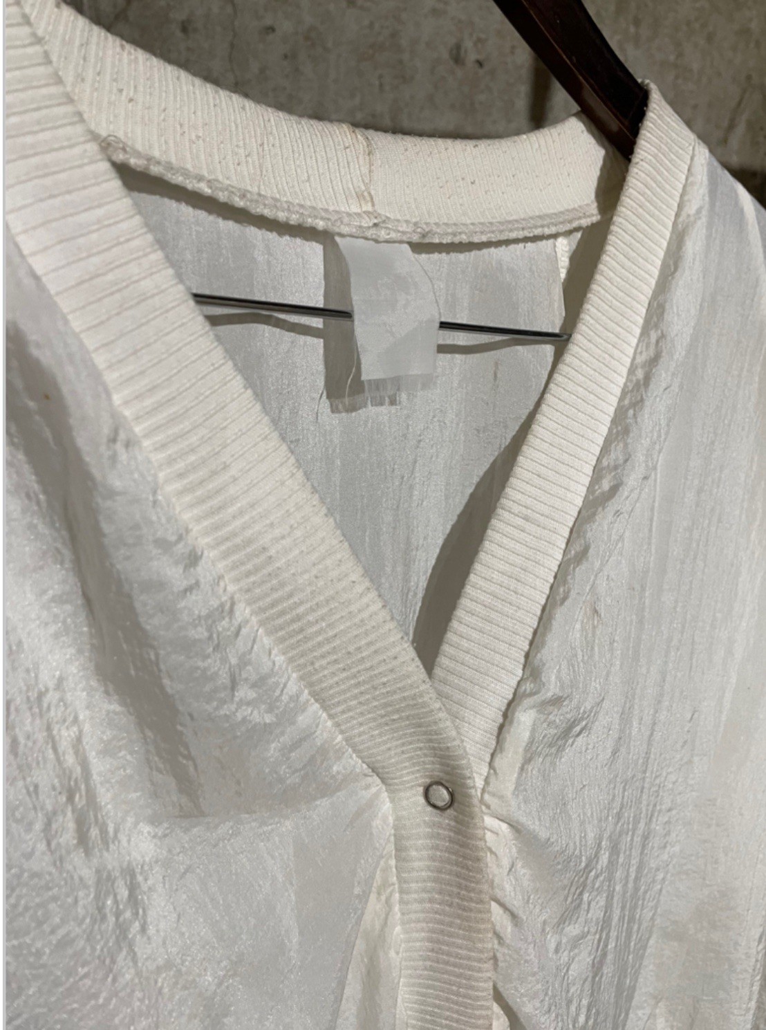 VINTAGE 80s White Wind Suit Jump Suit – Danskin- Women’s Small