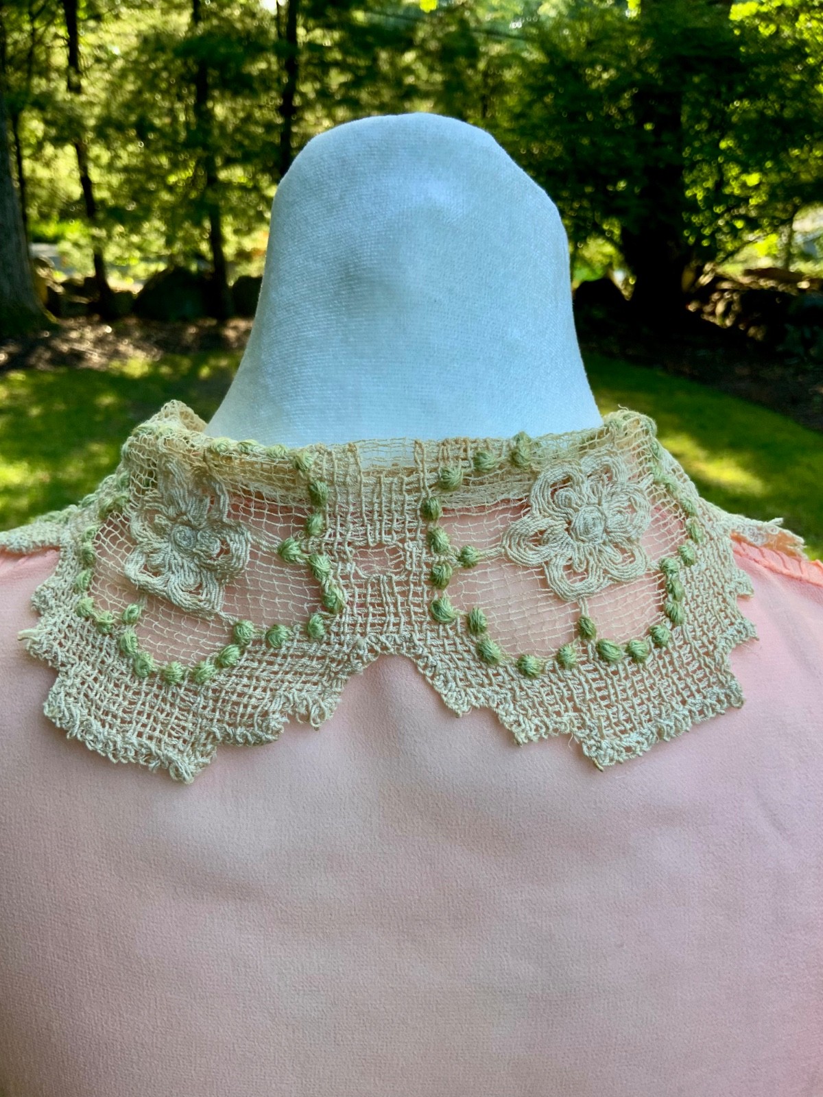 Rare 1920s Silk Chiffon Flapper Dress Art Deco Lace Dress Original Silk Slip Ant