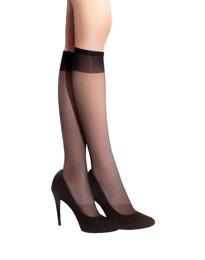 Assorted 8 Color Sheer Nylon Knee High Pantyhose 20 Pair Pack Best Gift USA Made