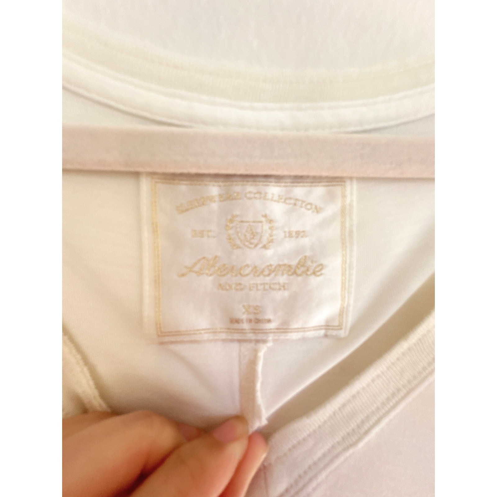 Vtg Y2K Abercrombie & Fitch Gold-Label White Sleep Dress Extremely Rare Grail